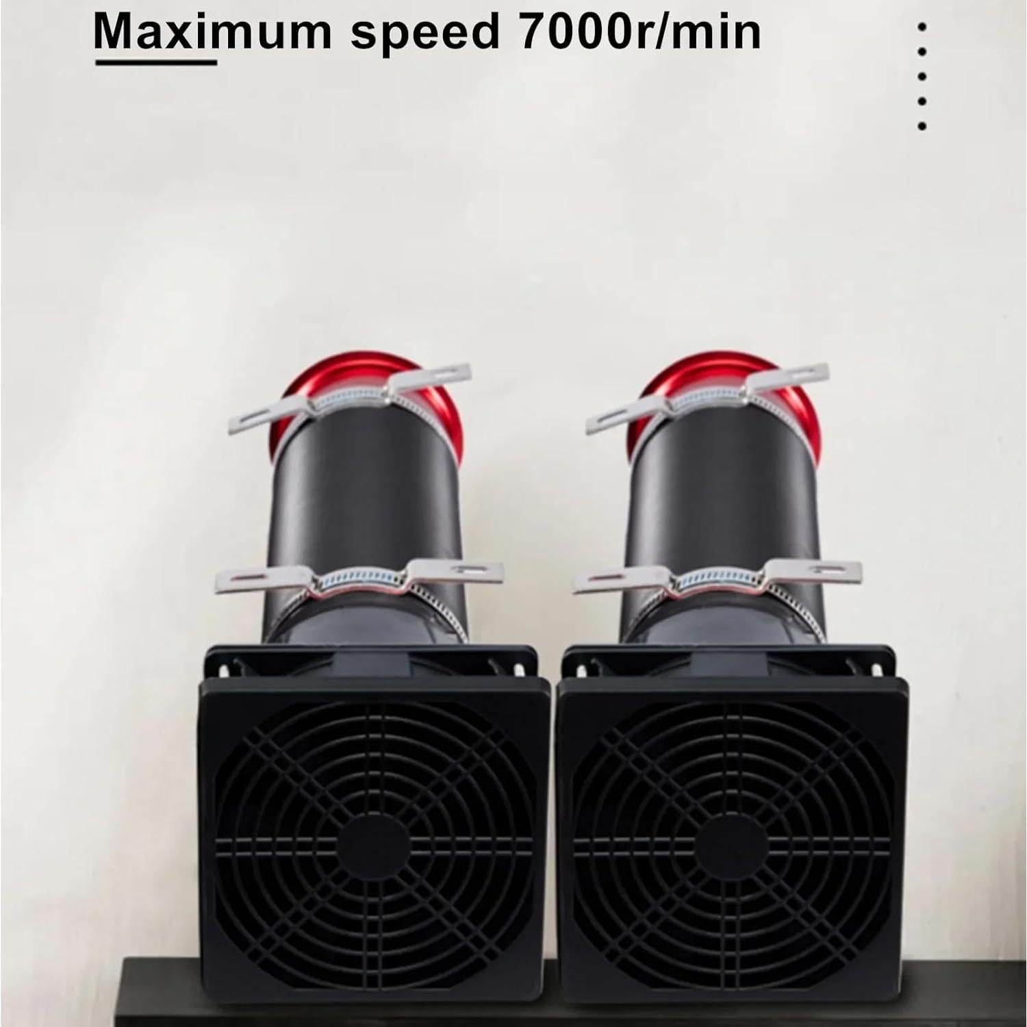 Simulador de Viento Obokidlyamor para Volante de Juego Rojo