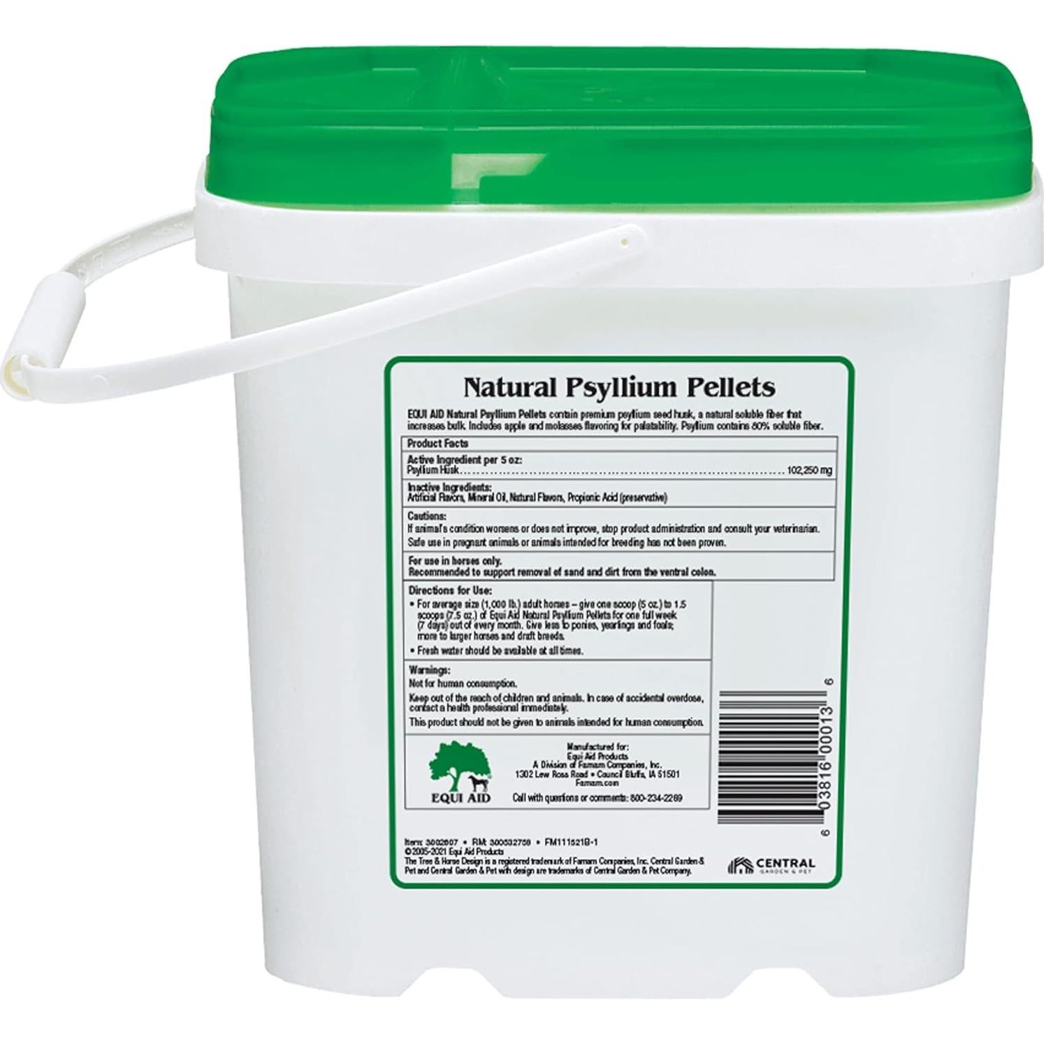 Suplemento de Psyllium Natural Farnam Equi Aid 2.27 kg para Caballos