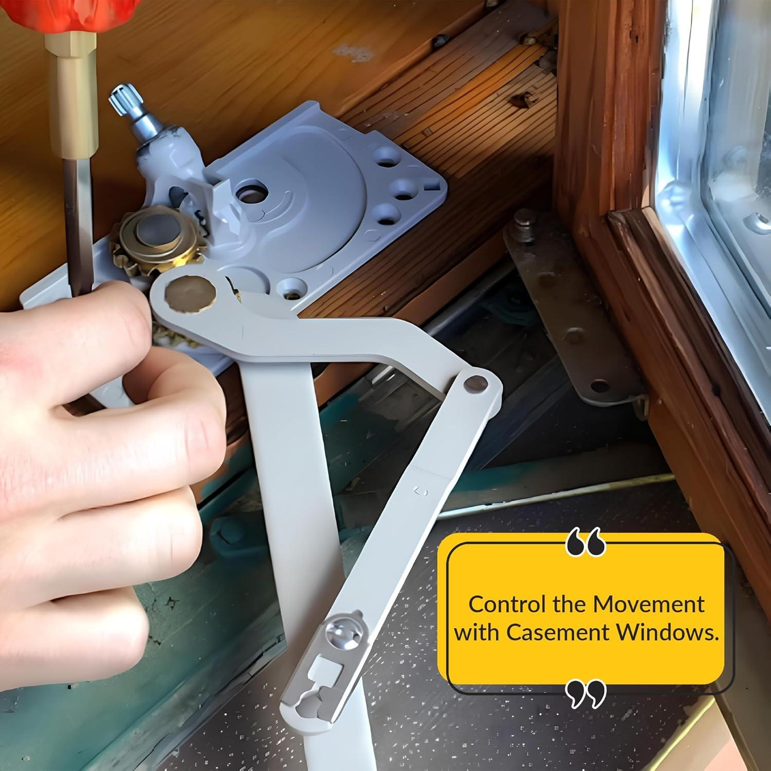 Operador de Ventana Abatible Brixwell Mano Izquierda 26.67 cm