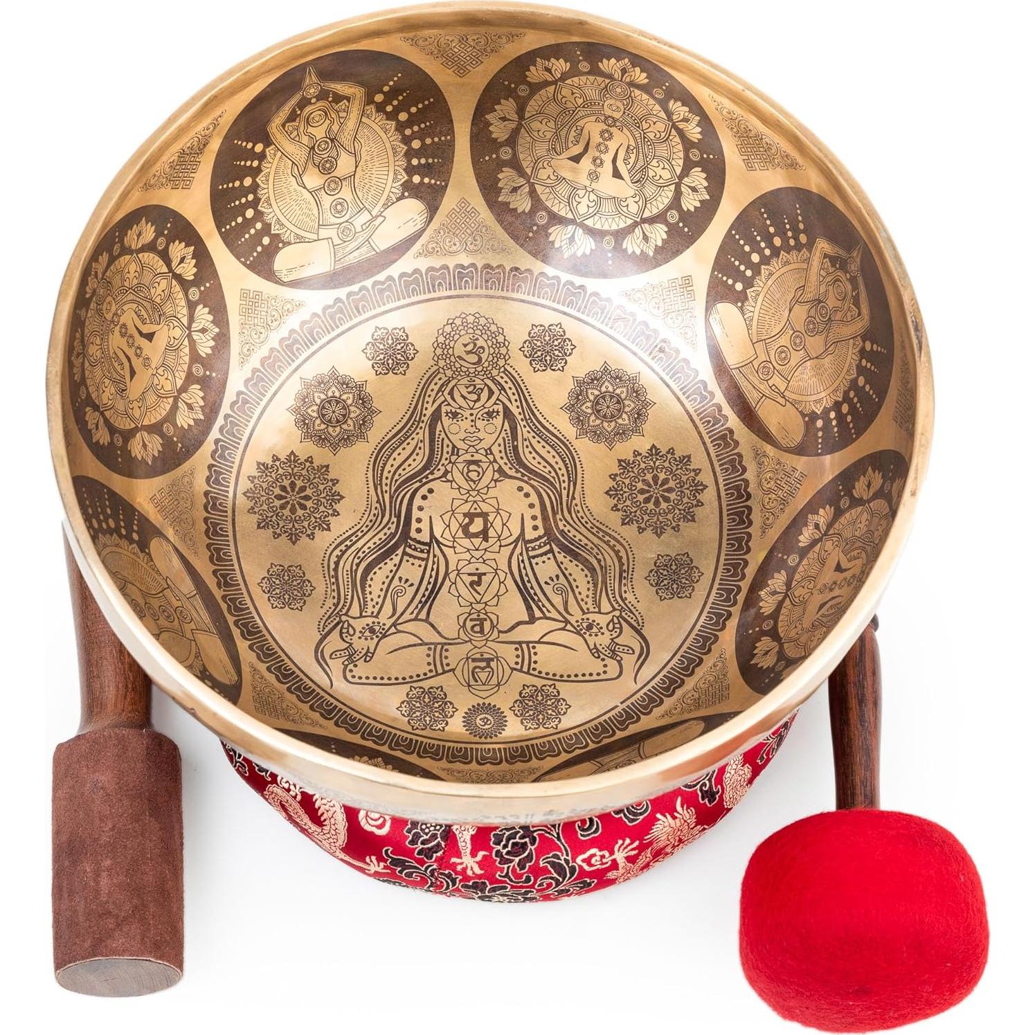 Cuenco Cantor Tibetano Grande 30 cm Bronce Himalayan Bazaar