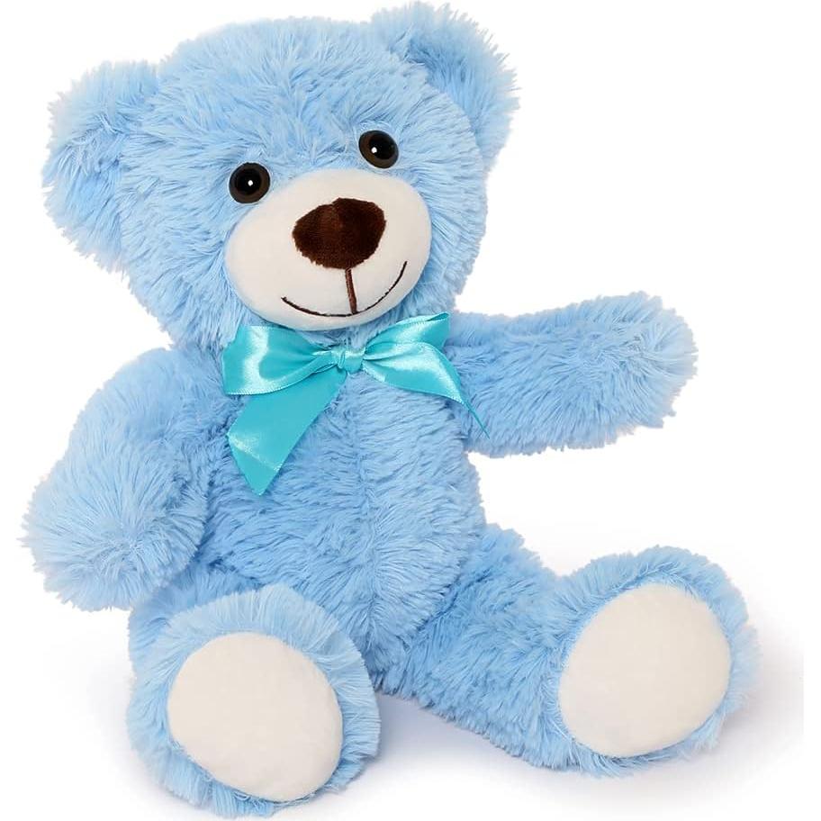 Lote de 3 Osos de Peluche MaoGoLan 34.3 cm Azul Claro