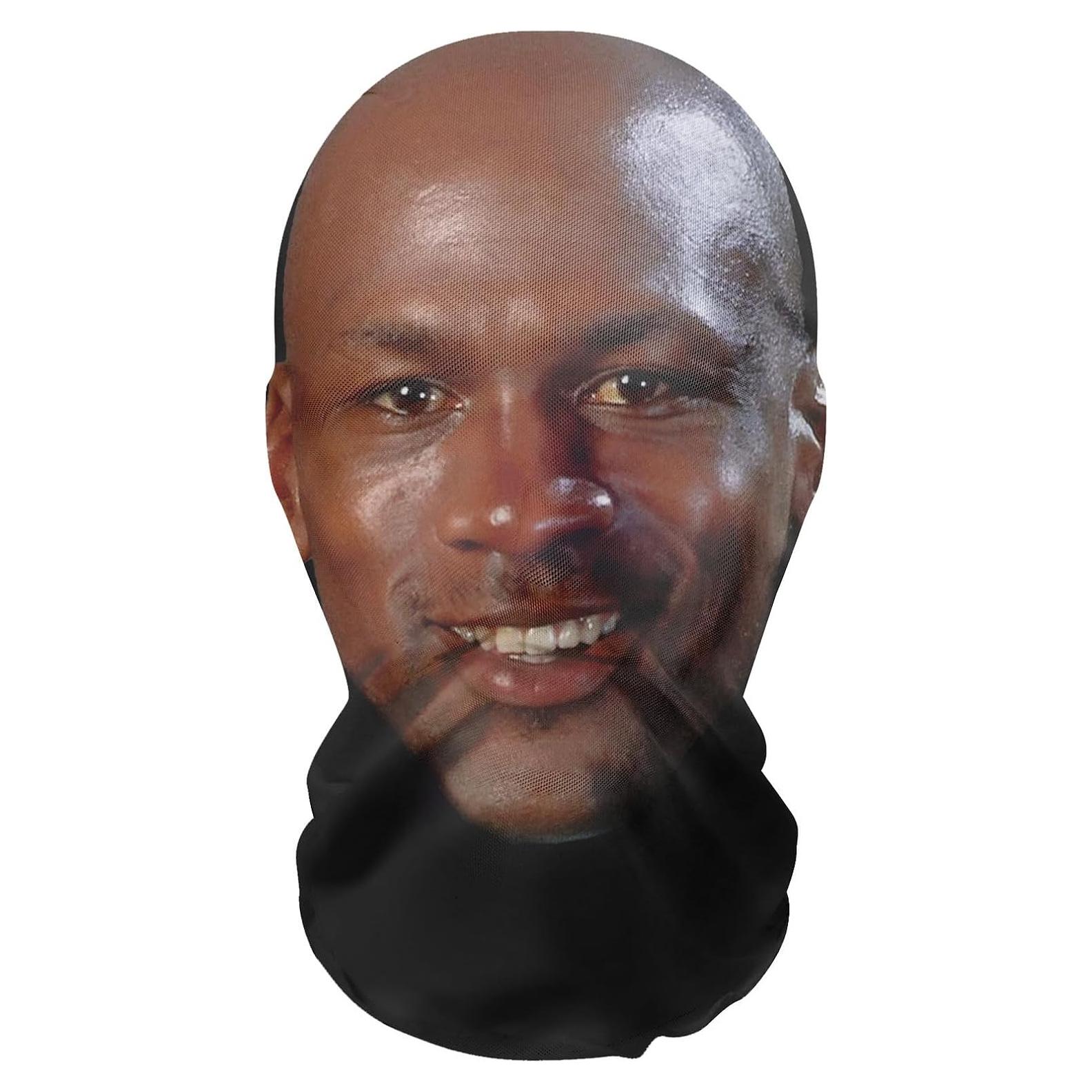 Máscara Realista de Malla Impresa QUENLOOP para Cosplay