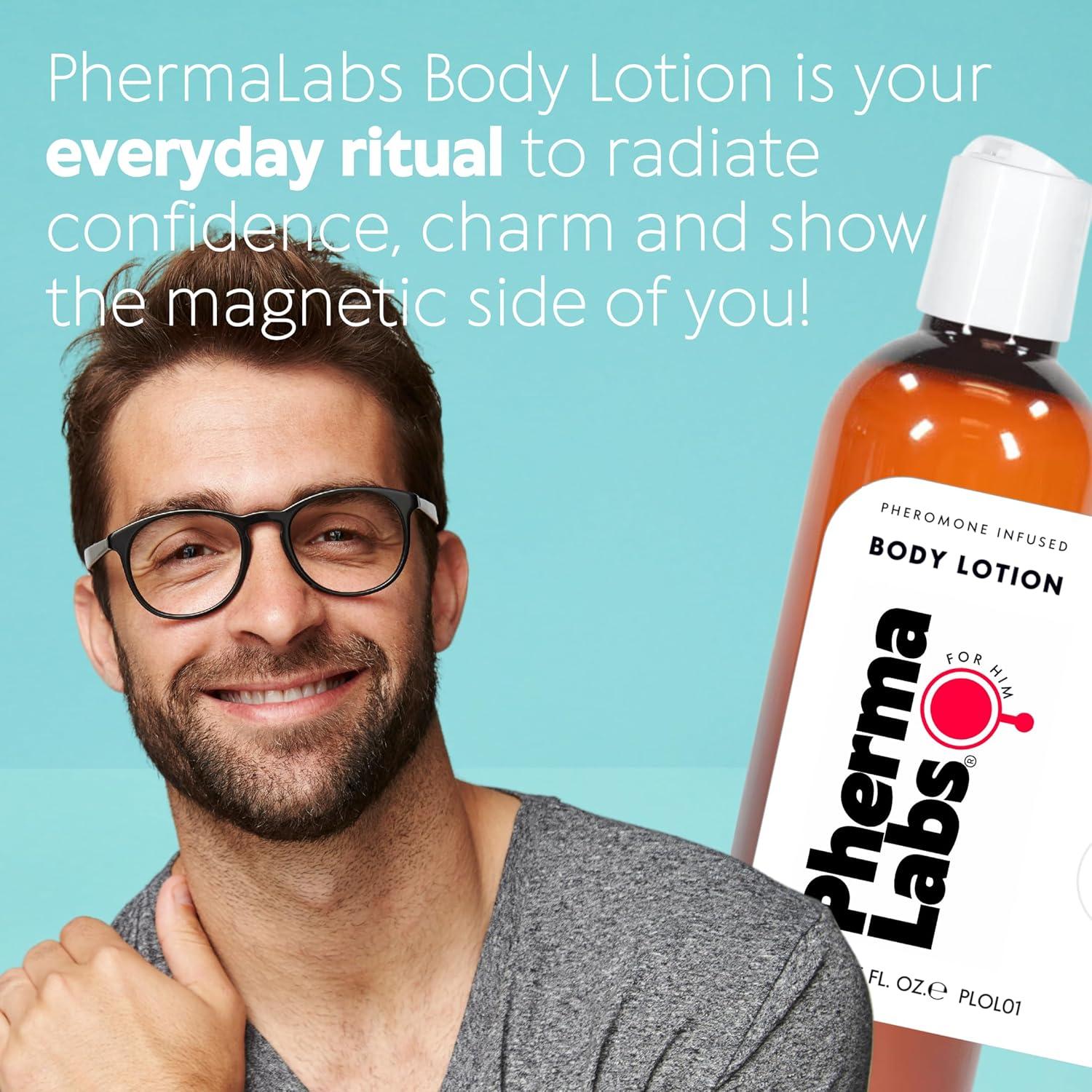 Loción Corporal con Feromonas PhermaLabs 177 ml - Fragancia Todo el Día