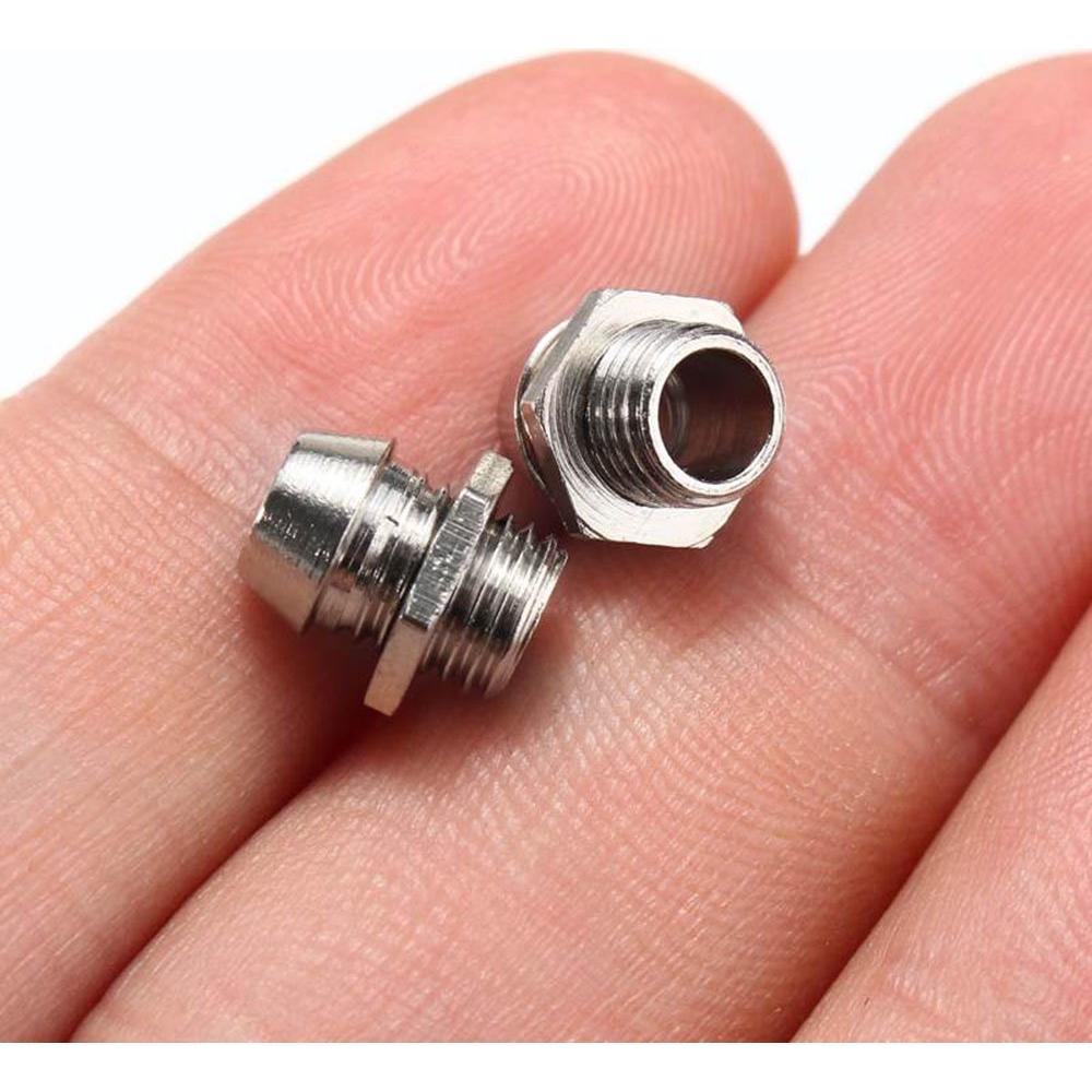 Soporte LED E-outstanding 25 Piezas 3mm Cobre Cromado