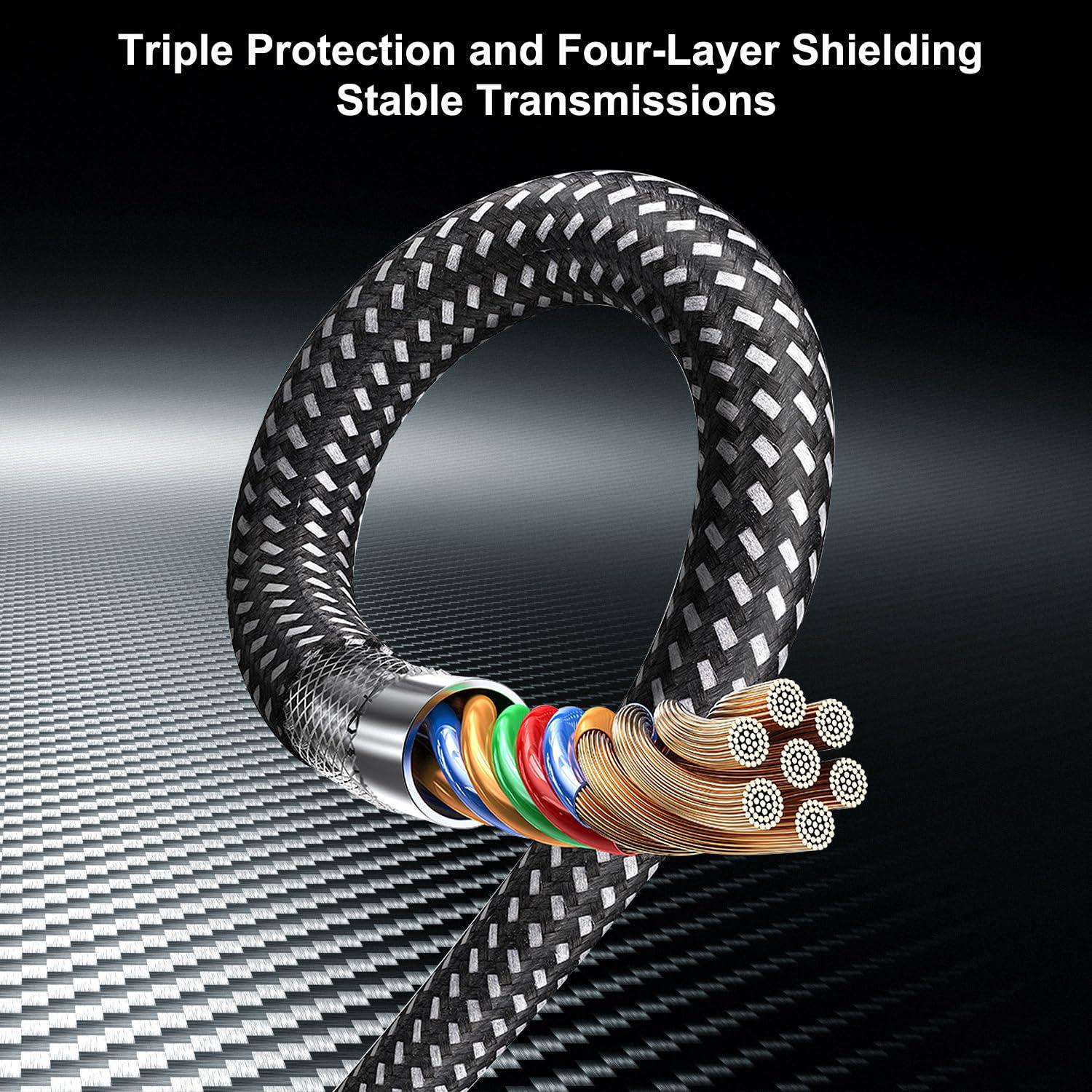 Cable HDMI 2.1 8K 0.3M TagBreet Ultra Alta Velocidad 48Gbps