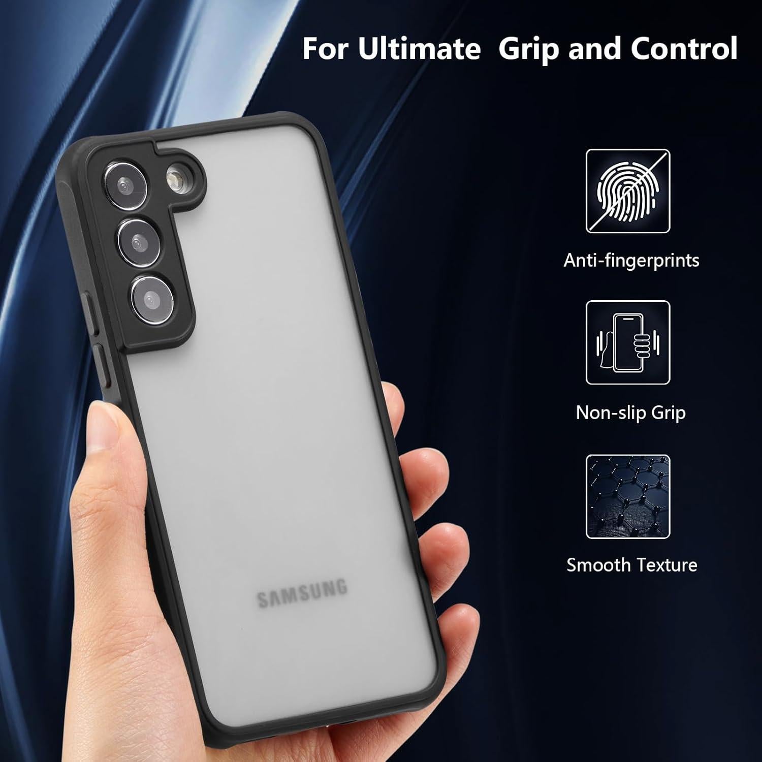 Funda Mate RALEAVO para Samsung Galaxy S22 - Protección Militar