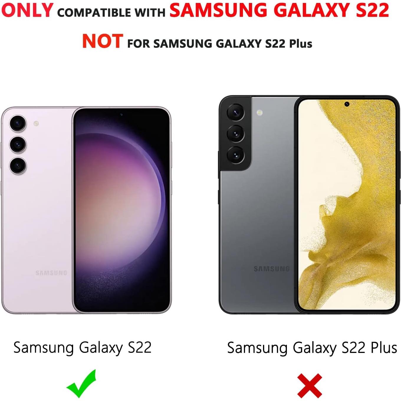 Funda Mate RALEAVO para Samsung Galaxy S22 - Protección Militar