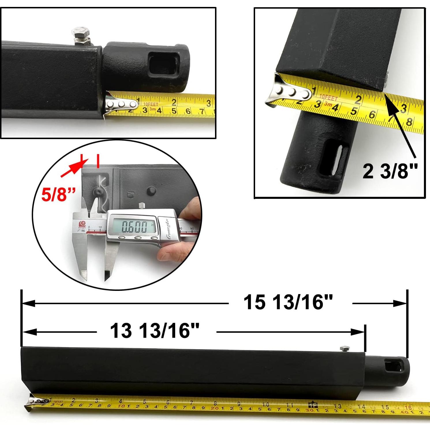 Kit de Tubos de Quemador Hierro Fundido Direct Store 3 Pzas