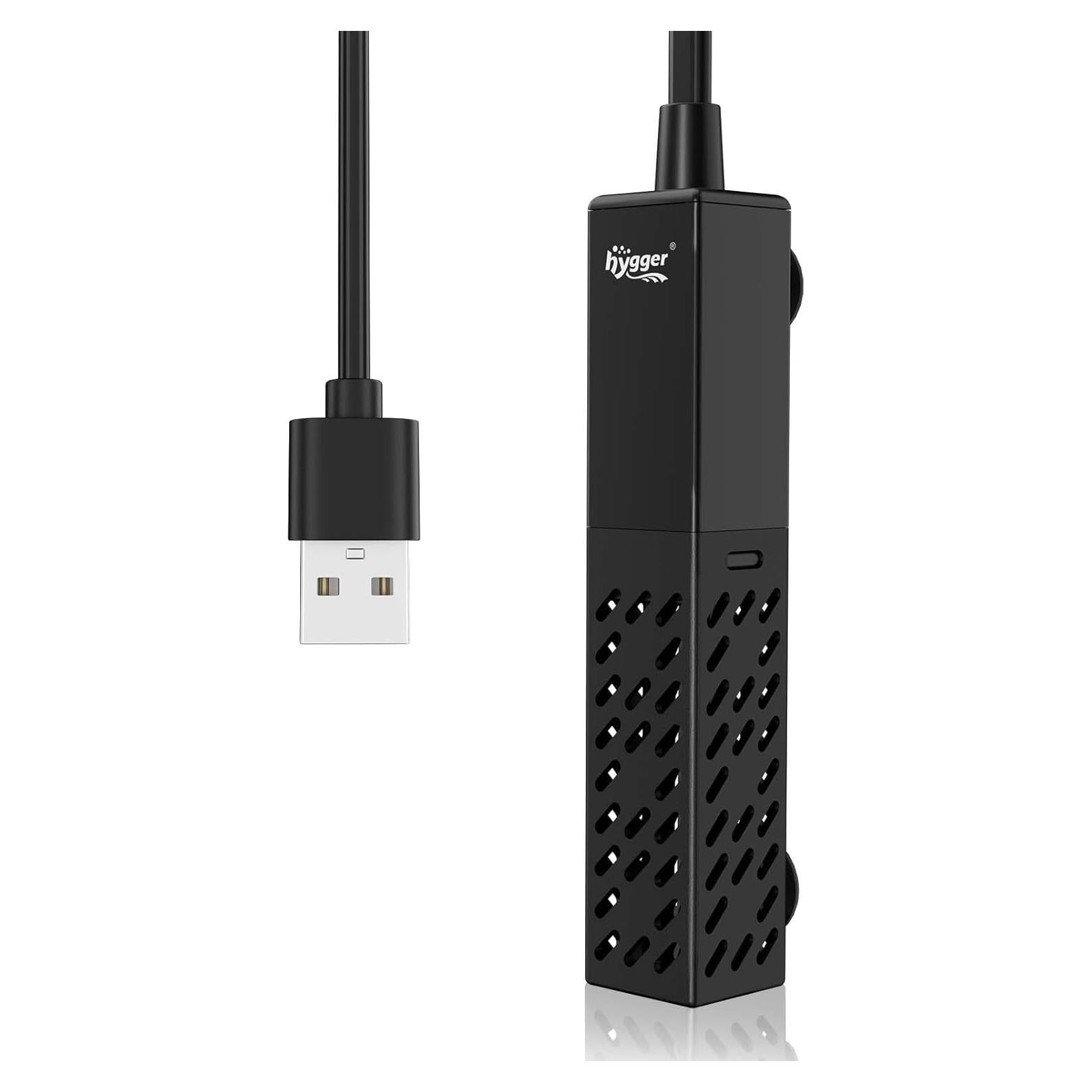 Calentador de Acuario Hygger 10W Cerámica Mini 26°C