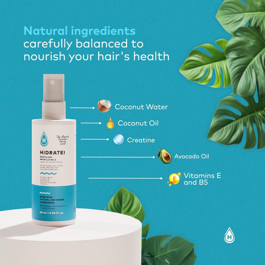 Acondicionador Sin Enjuague Hidratei 57.5 g - Anti-Frizz UV