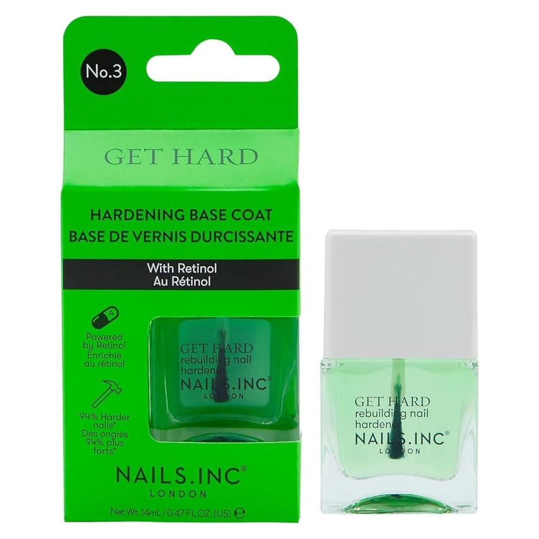 Base Coat Endurecedor Nails Inc Get Hard 13.93 ml Vegano