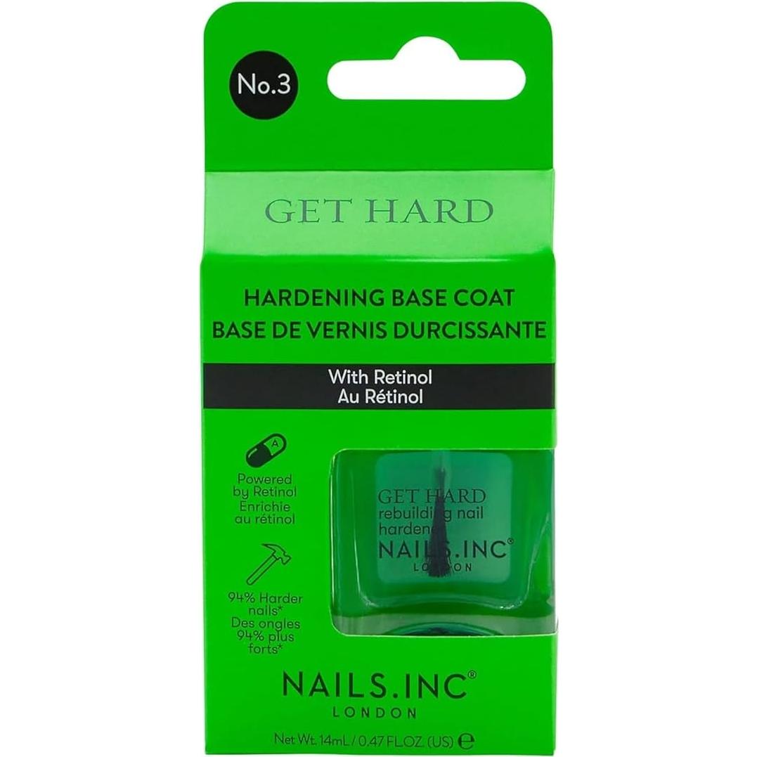 Base Coat Endurecedor Nails Inc Get Hard 13.93 ml Vegano