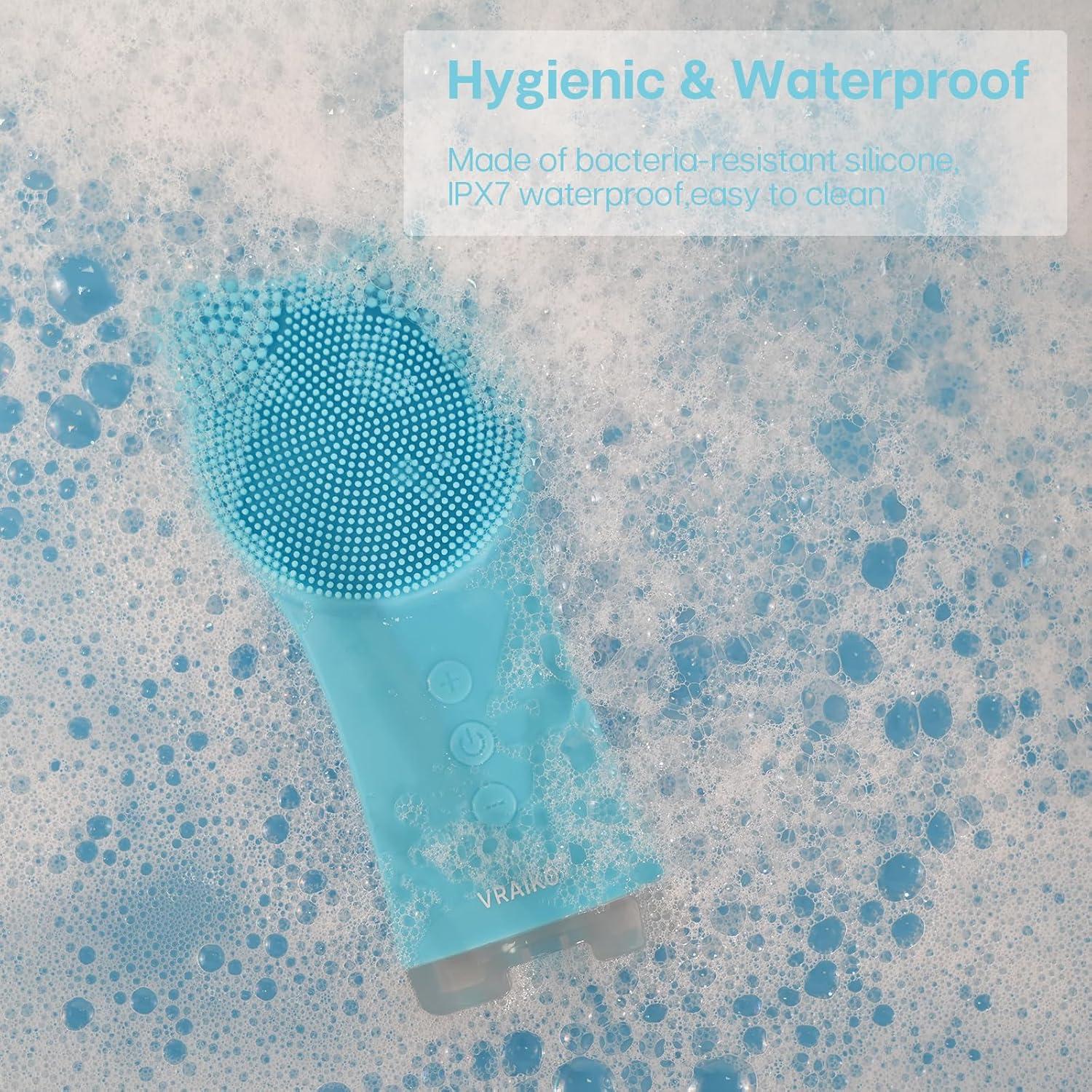 Cepillo Facial MIA VRAIKO Recargable Impermeable Azul