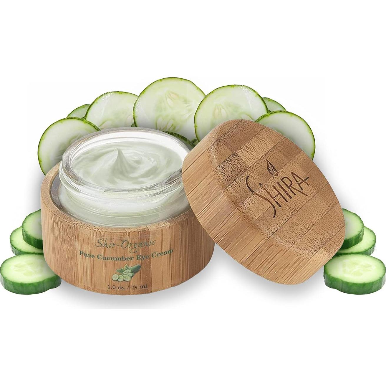 Crema para Ojos Orgánica Pura Shir 15 ML - Hidratante y Antienvejecimiento