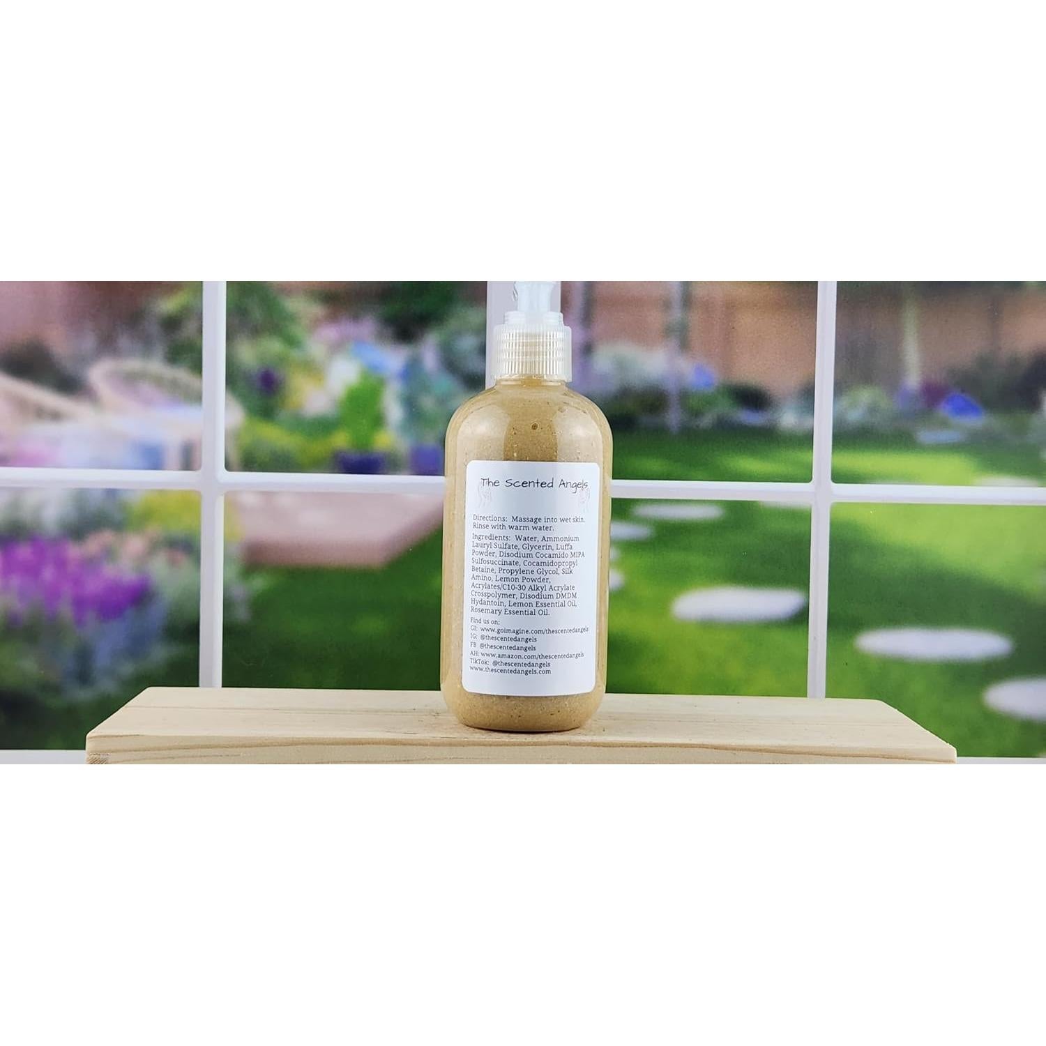 Exfoliante de Mano de Romero The Scented Angels 227g Hidratante