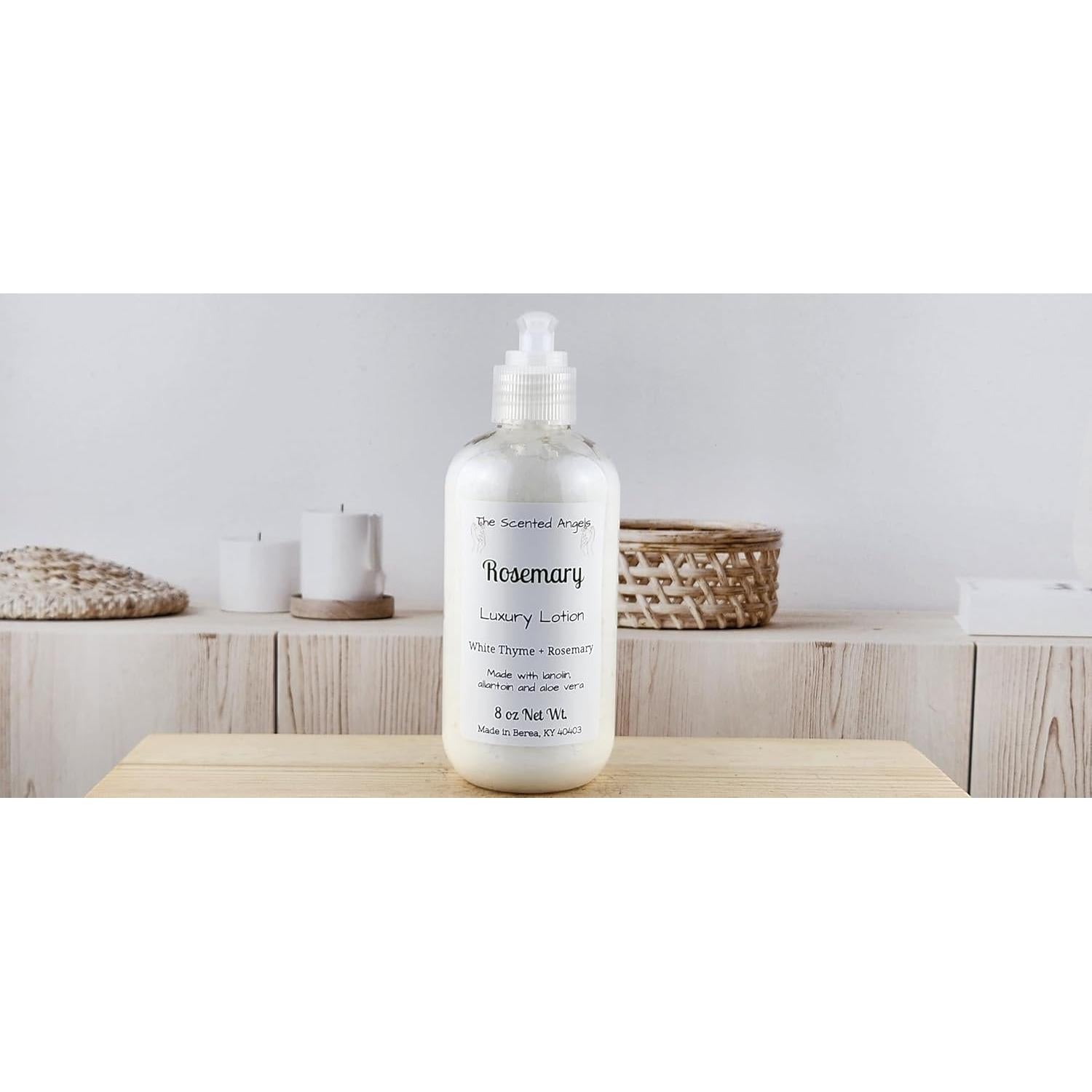 Exfoliante de Mano de Romero The Scented Angels 227g Hidratante