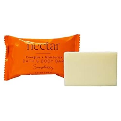 Barra de Baño Nectar - Flor de Naranja Dulce, 25 Unidades, 34g