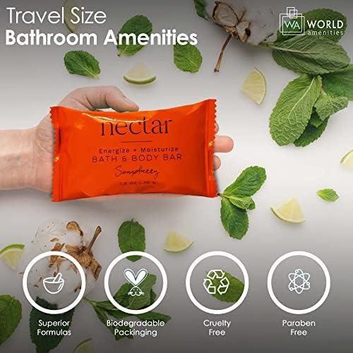 Barra de Baño Nectar - Flor de Naranja Dulce, 25 Unidades, 34g