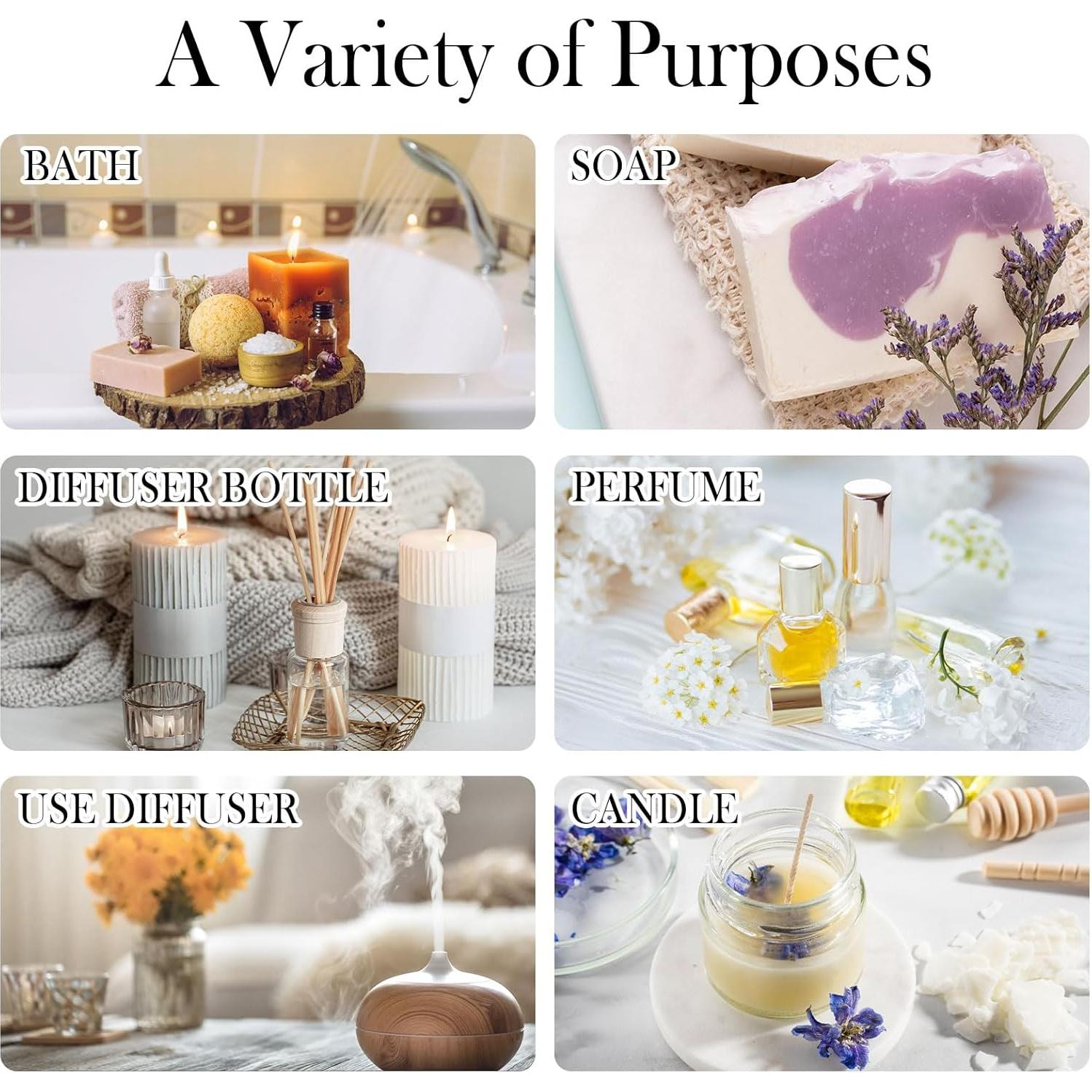 Aceites Esenciales Puros BlissfulBlend - 20 Aromas 5 ML