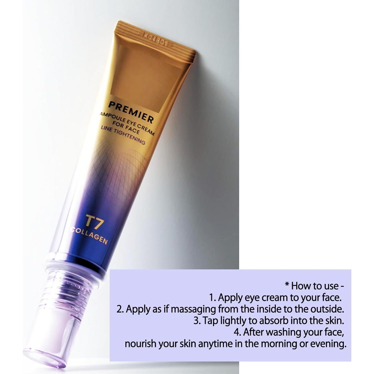 Crema para Ojos Ampoule GIANANO 40ml + Hisopos de Algodón