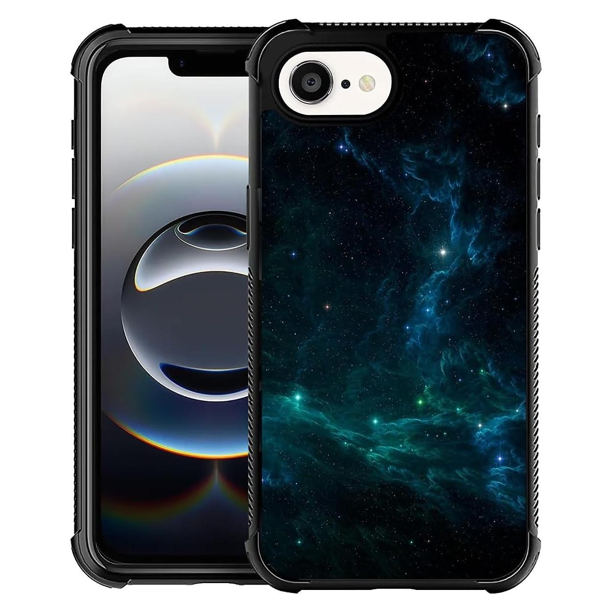 Funda para iPhone 16e CARLOCA Luz Espacial Nebulosa Dura