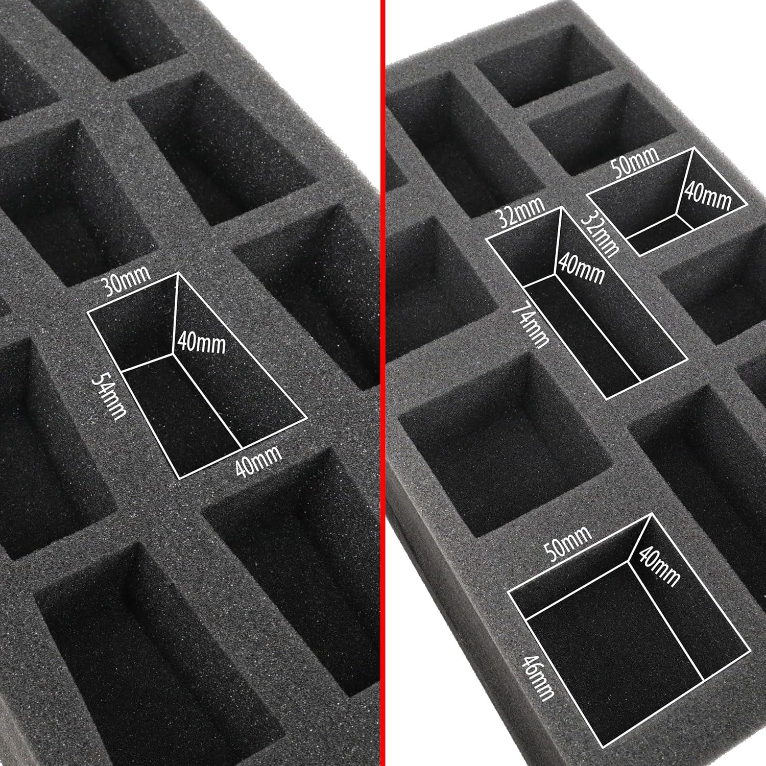 Bolsa Compacta para Miniaturas ENHANCE - Base Ancha, 3 Bandejas