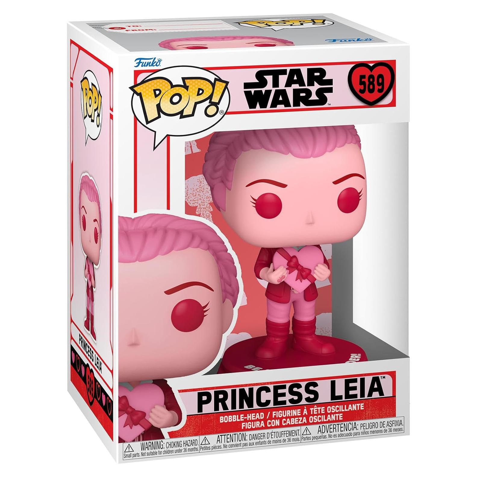 Funko Pop Star Wars - Princesa Leia Organa - Figura Coleccionable 11.4 cm