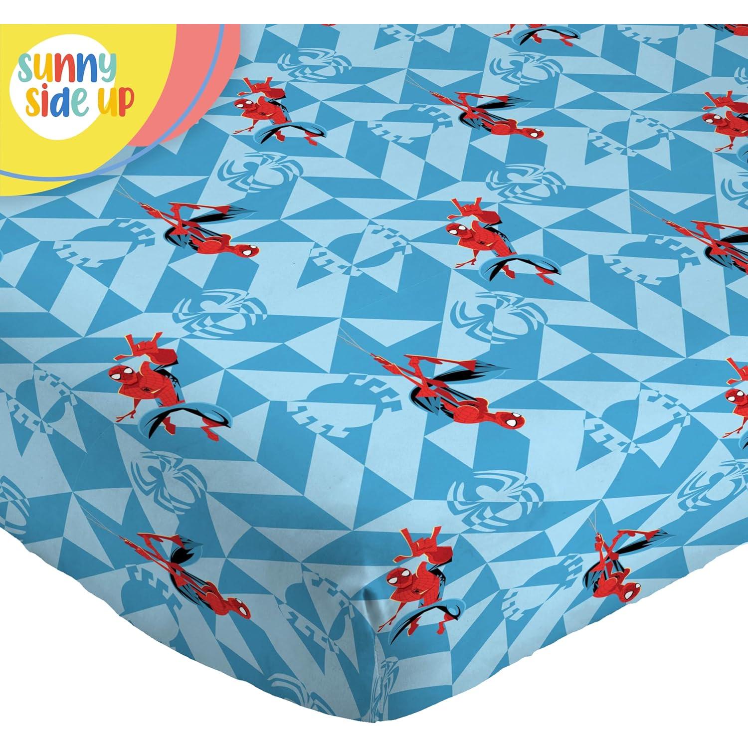 Juego de Sábanas Completo Sunny Side Up Spiderman 4 Piezas