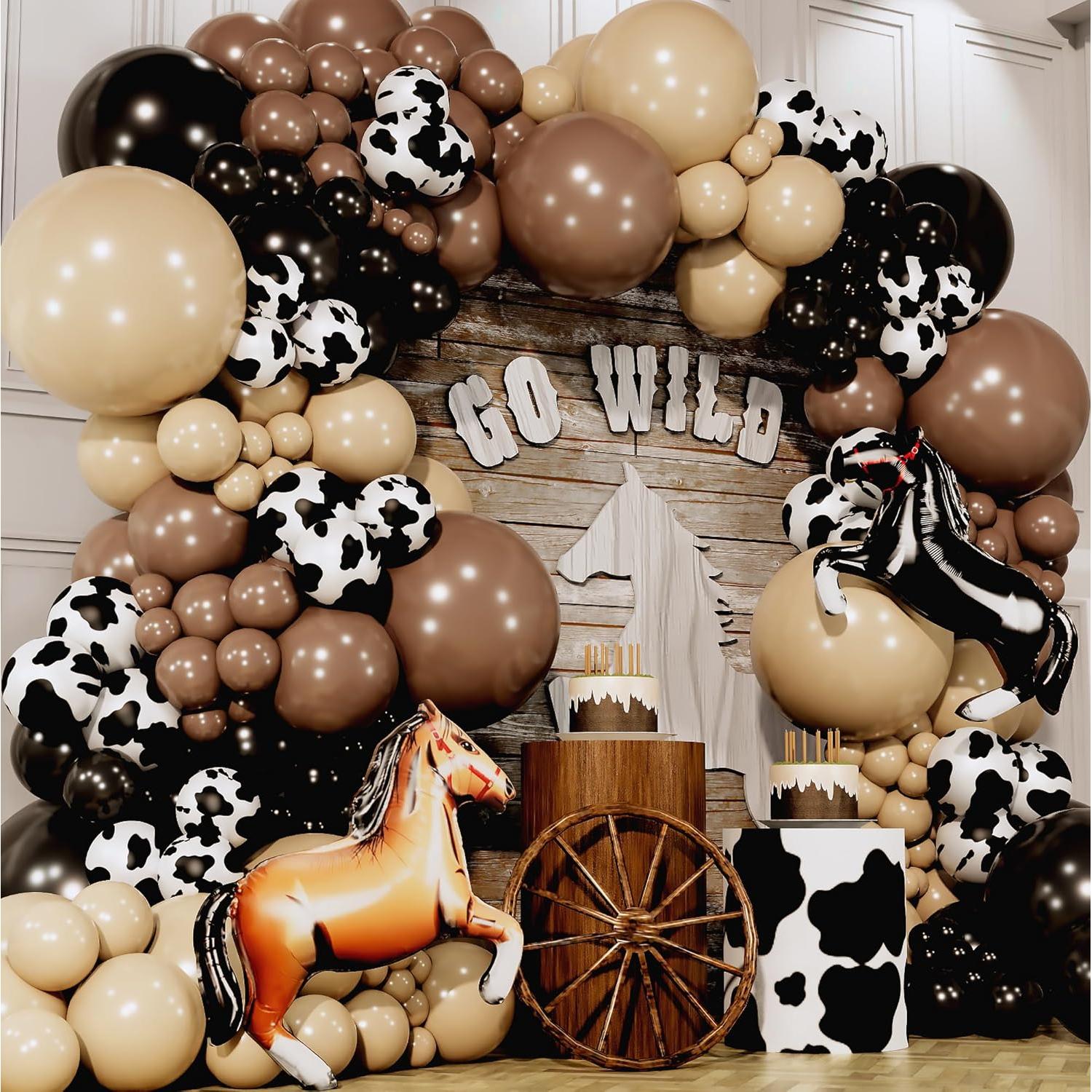 Kit de Arco de Globos Western Sheryl Decor - 100 Globos