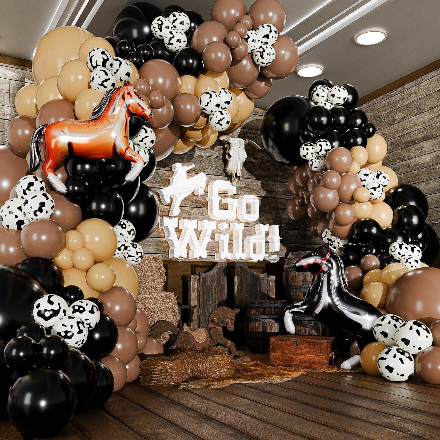 Kit de Arco de Globos Western Sheryl Decor - 100 Globos