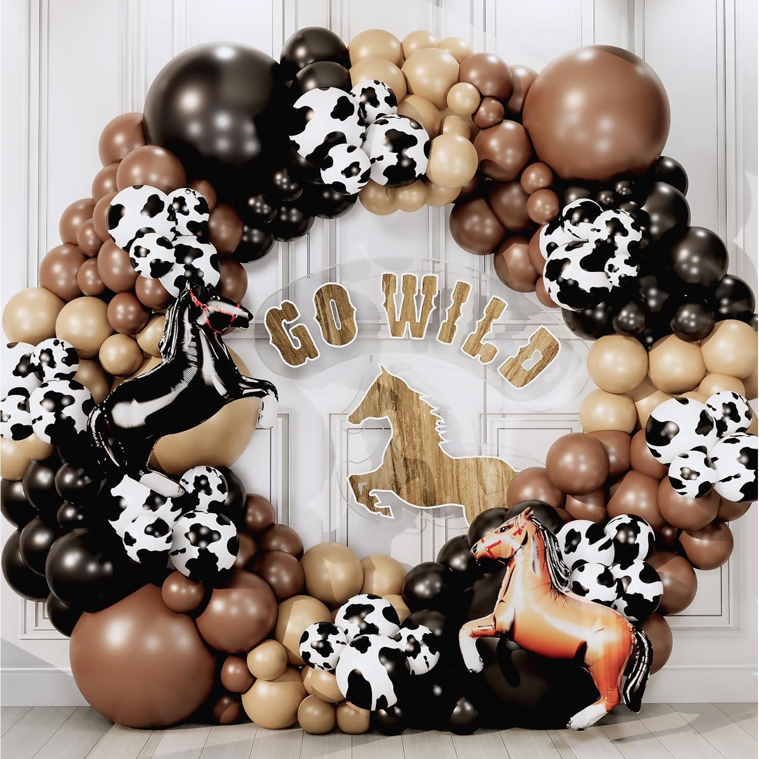 Kit de Arco de Globos Western Sheryl Decor - 100 Globos