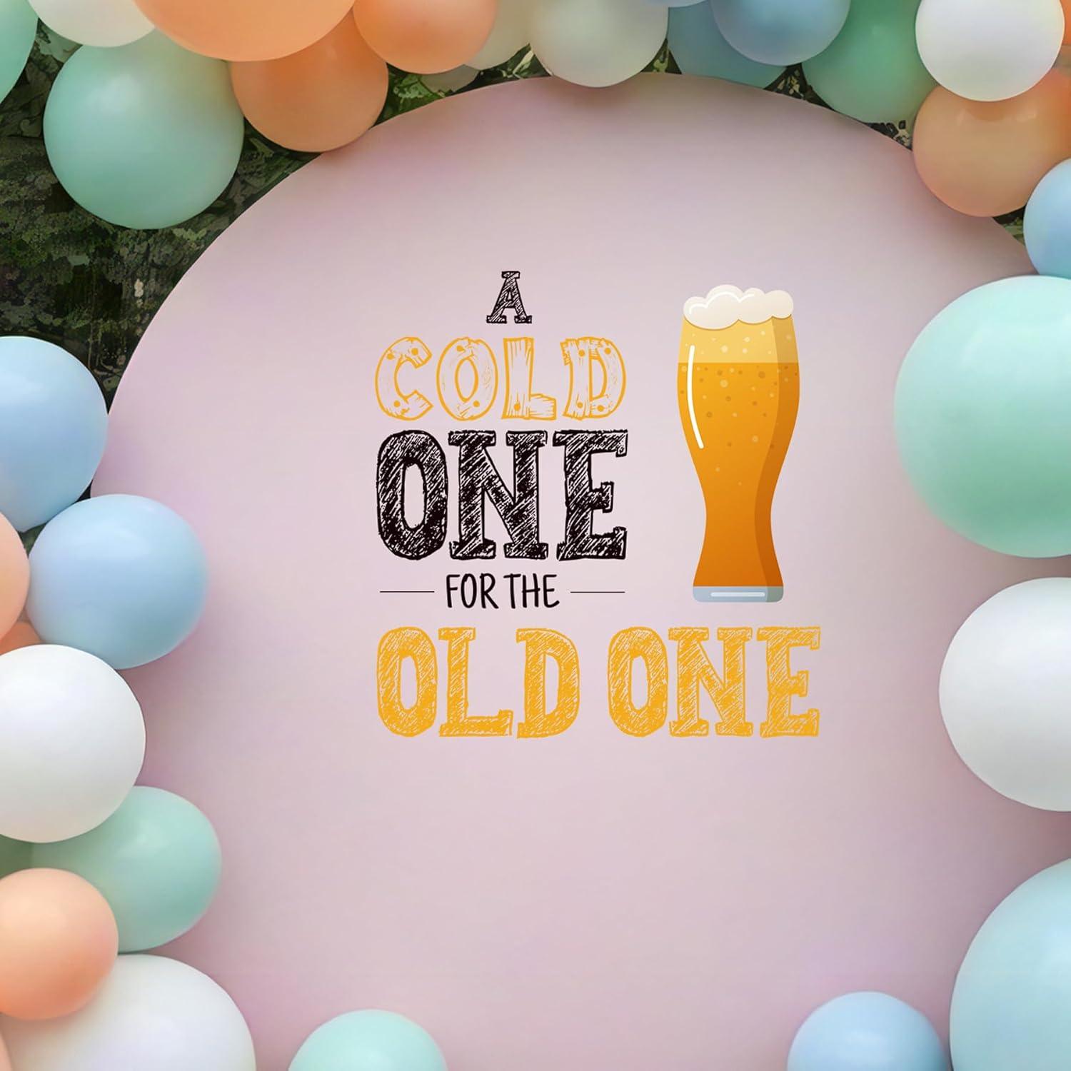 Calcomanía de Fiesta 1er Cumpleaños Dvehdbay 50x52cm