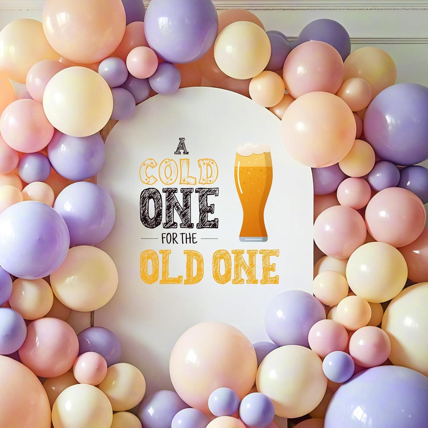 Calcomanía de Fiesta 1er Cumpleaños Dvehdbay 50x52cm