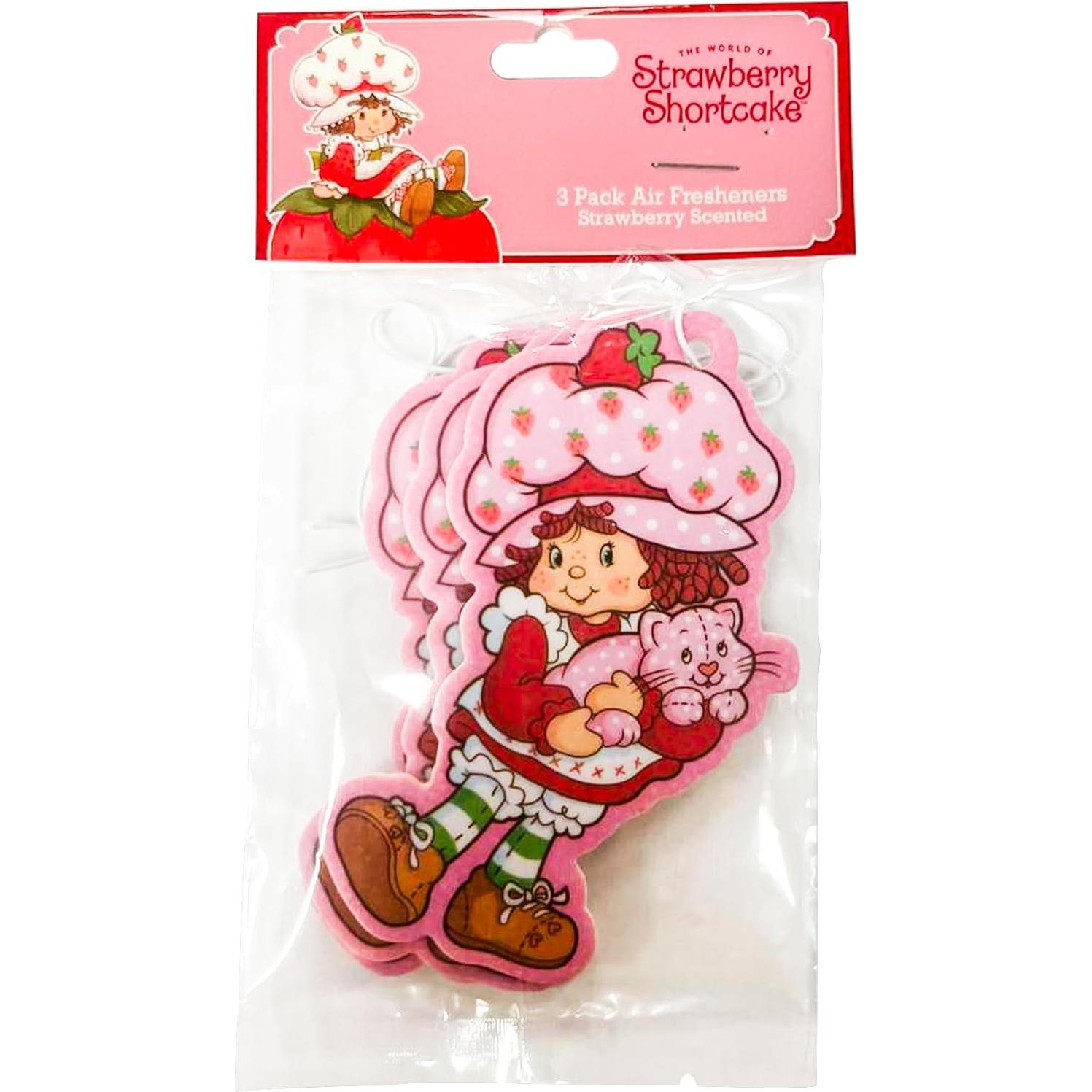 Ambientador de Fresa Shortcake Surreal - Set de 3 Unidades