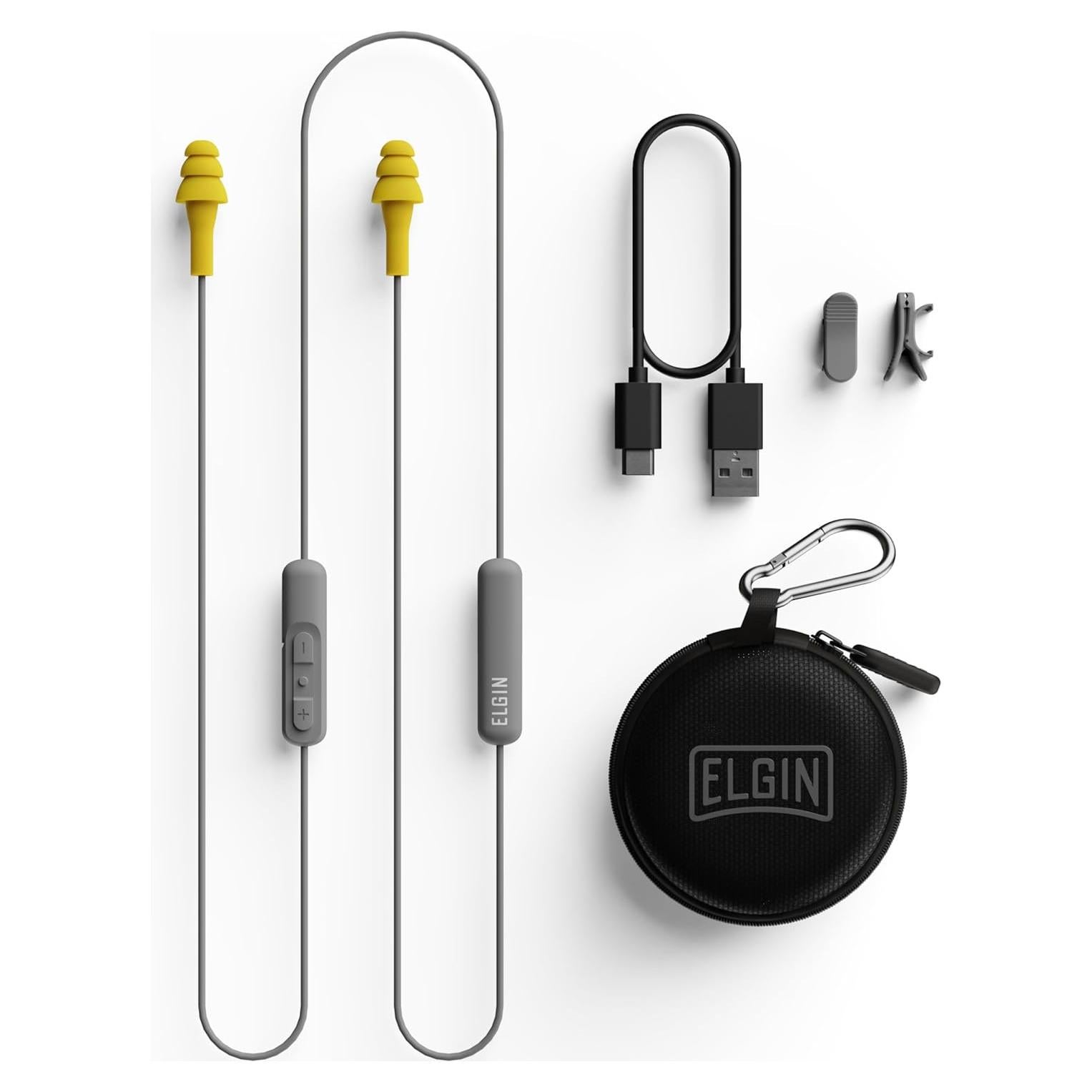 Auriculares Inalámbricos Bluetooth Elgin Ruckus 25 dB NRR