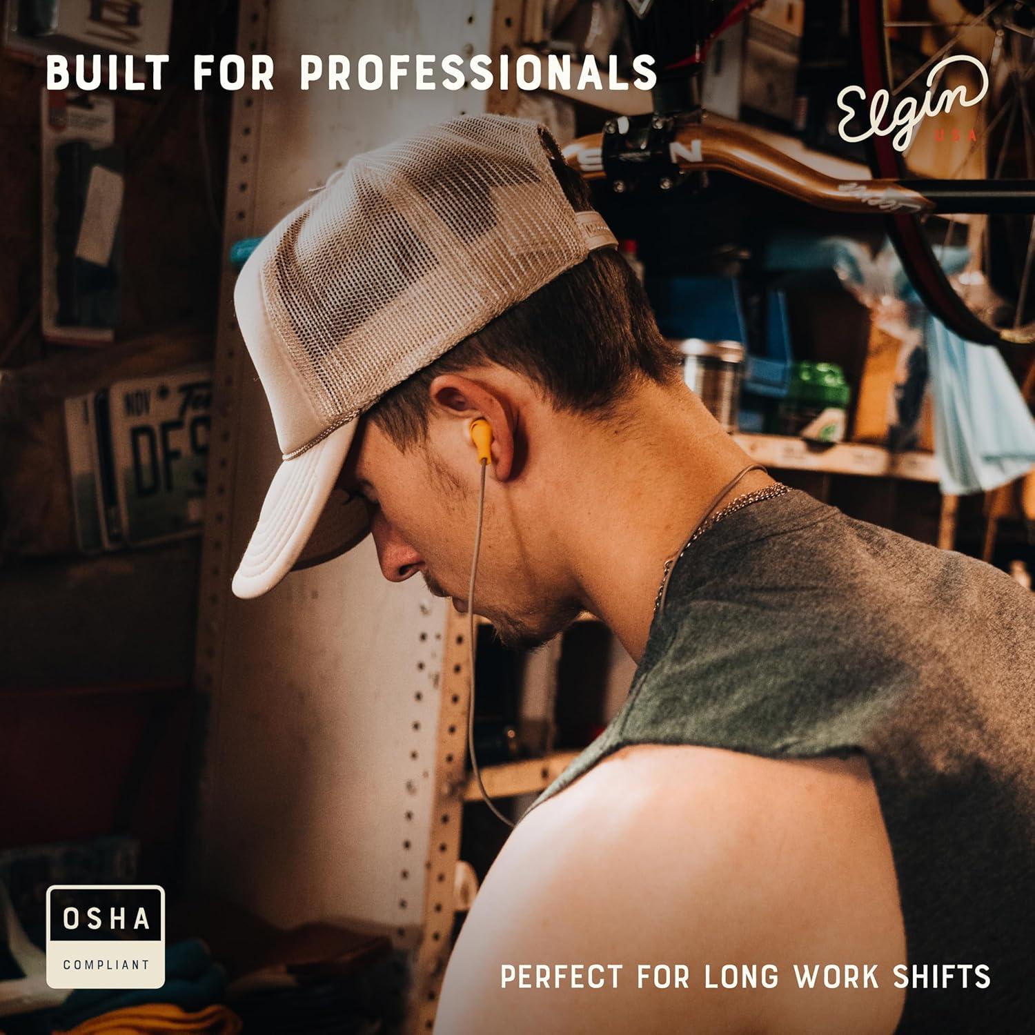 Auriculares Inalámbricos Bluetooth Elgin Ruckus 25 dB NRR