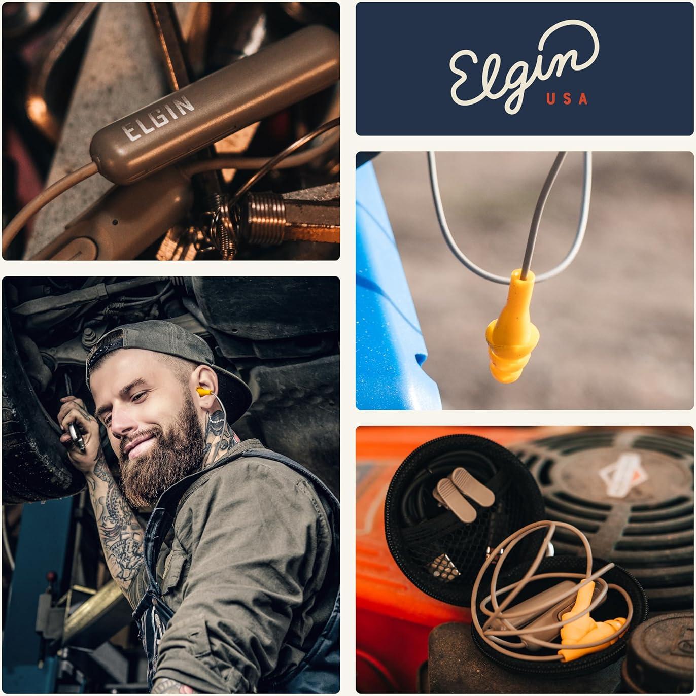 Auriculares Inalámbricos Bluetooth Elgin Ruckus 25 dB NRR