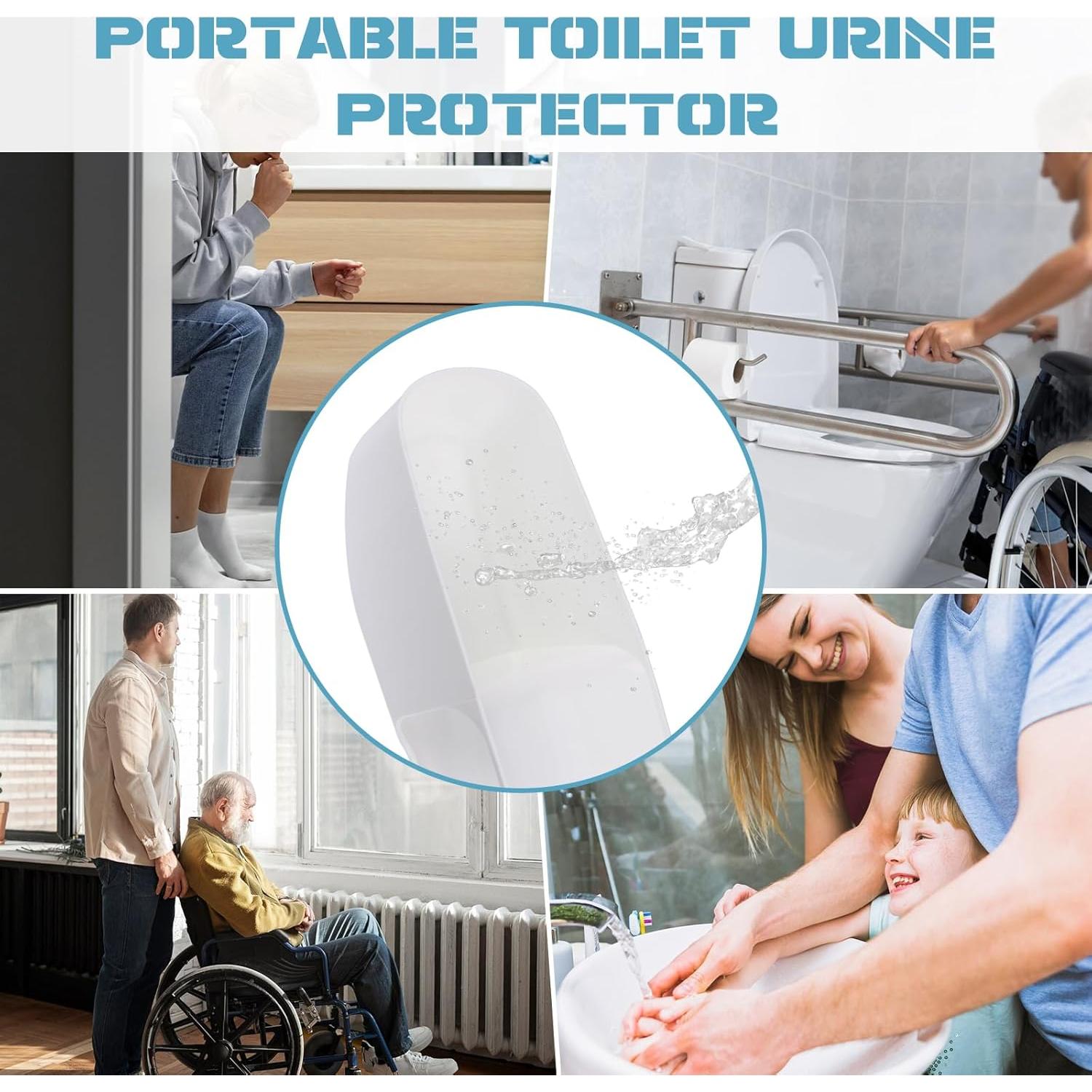 Protector de Salpicaduras AFZZ para Inodoro Ajustable