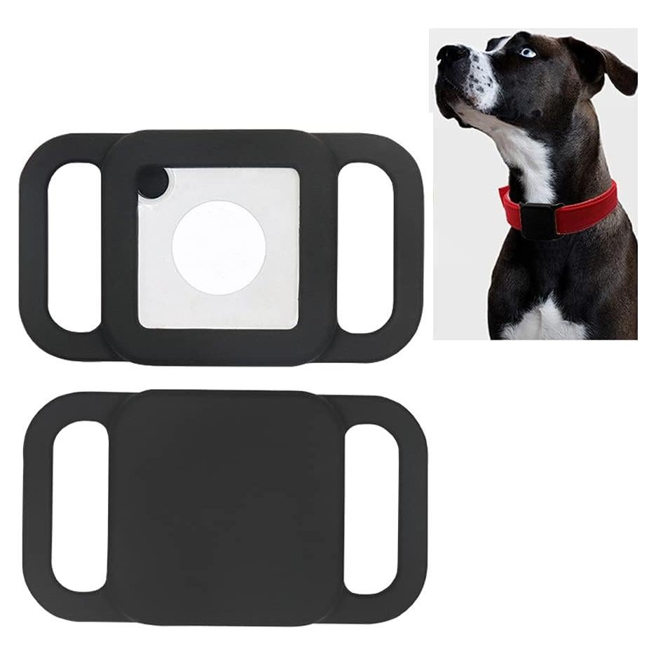 Silicone Case for Tile Mate (2020&2018), Professional Tile Mate Case for Dog Callor Pet Collar. (Black)