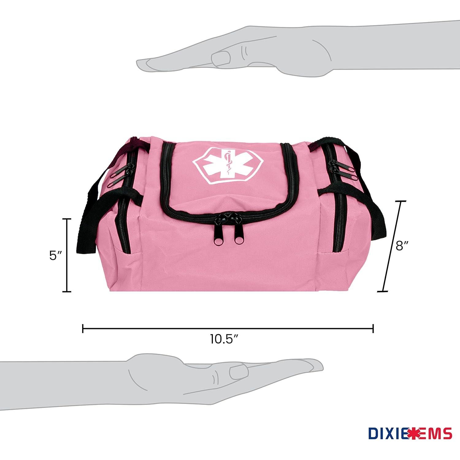 Bolsa Vacía para Primeros Respondedores Dixie EMS Rosa 26.7x12.7x20.3 cm