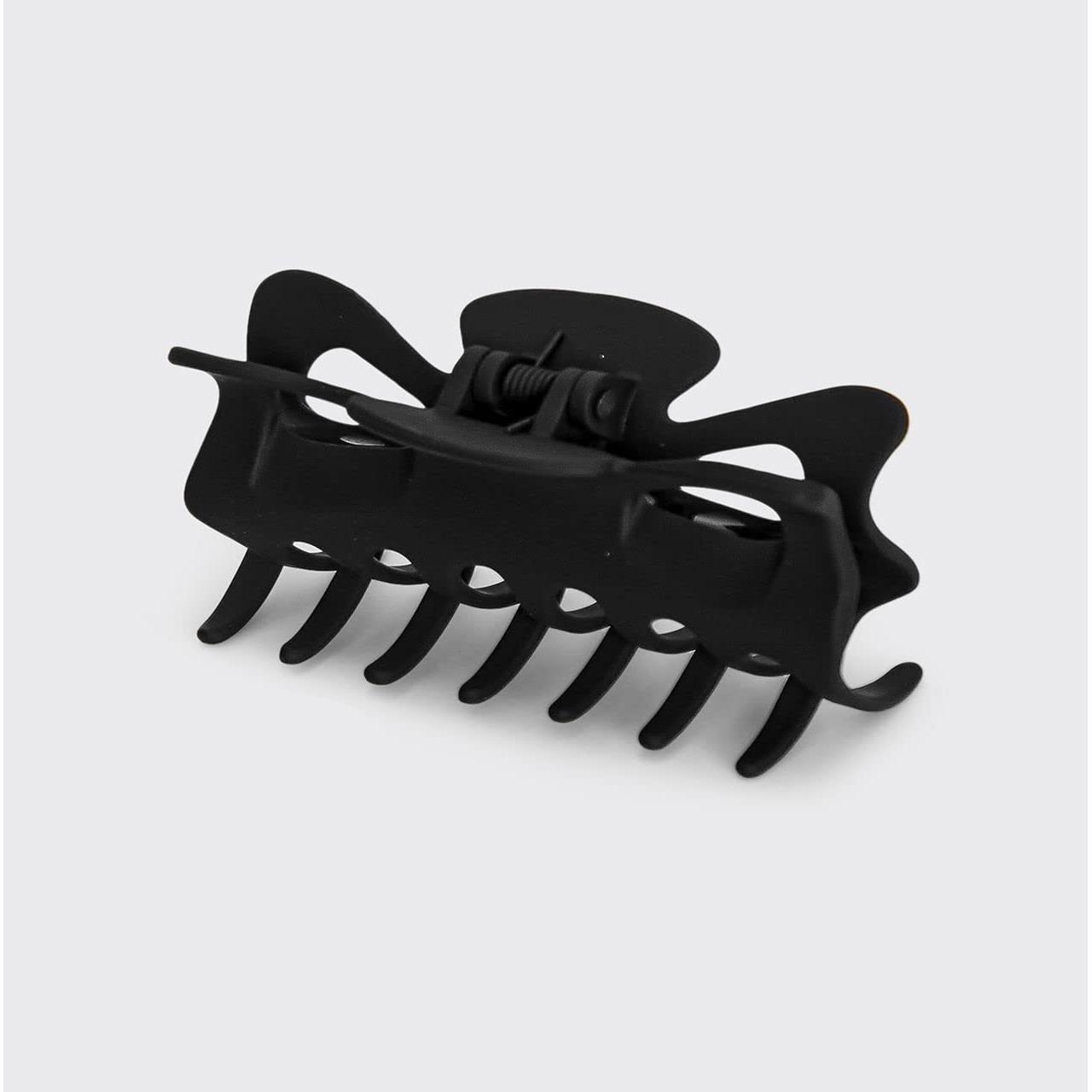 Clip de Garra Grande Kitsch para Cabello Grueso - Negro, 1pc