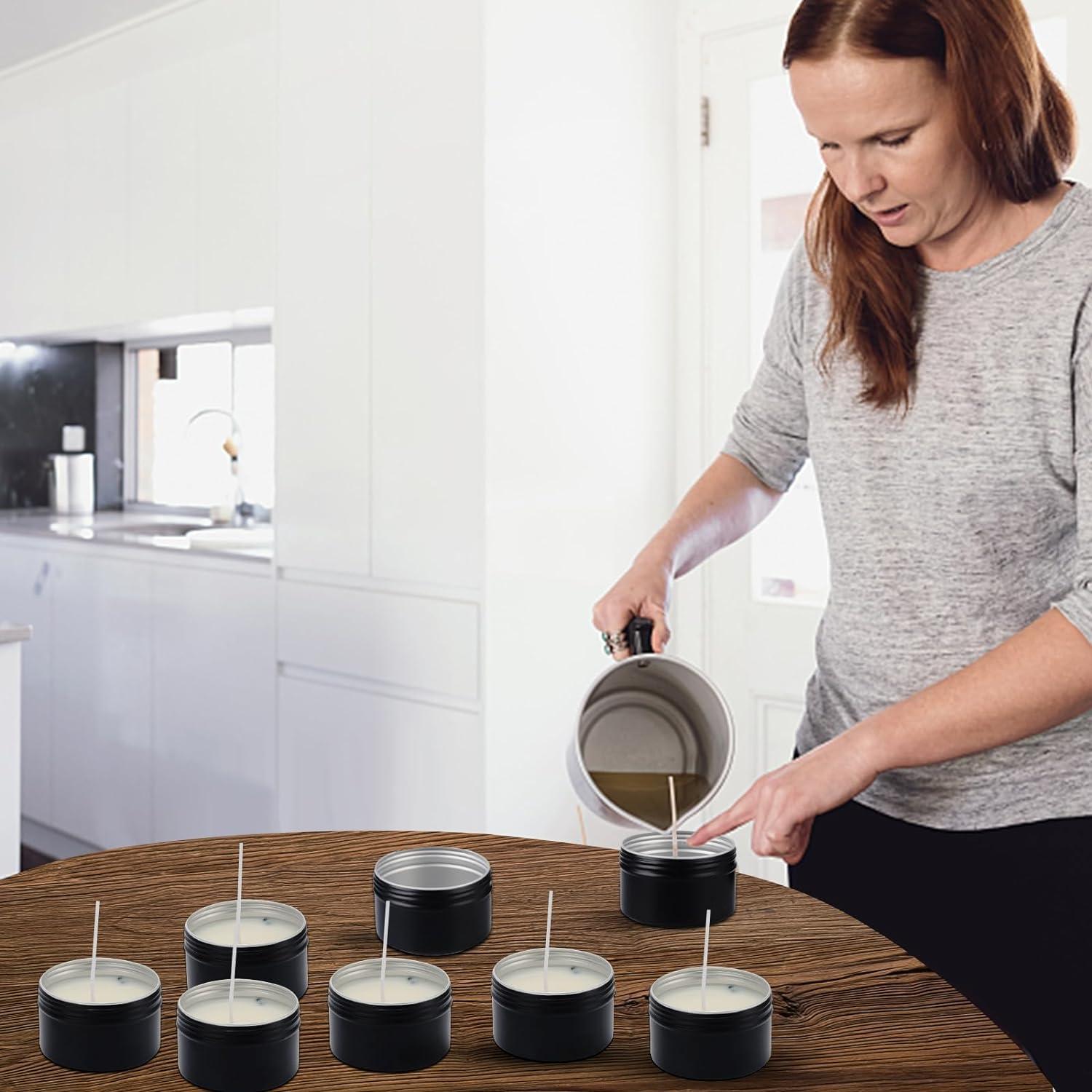 Paquete de 64 latas de aluminio OBKJJ 120 ml con tapa rosca