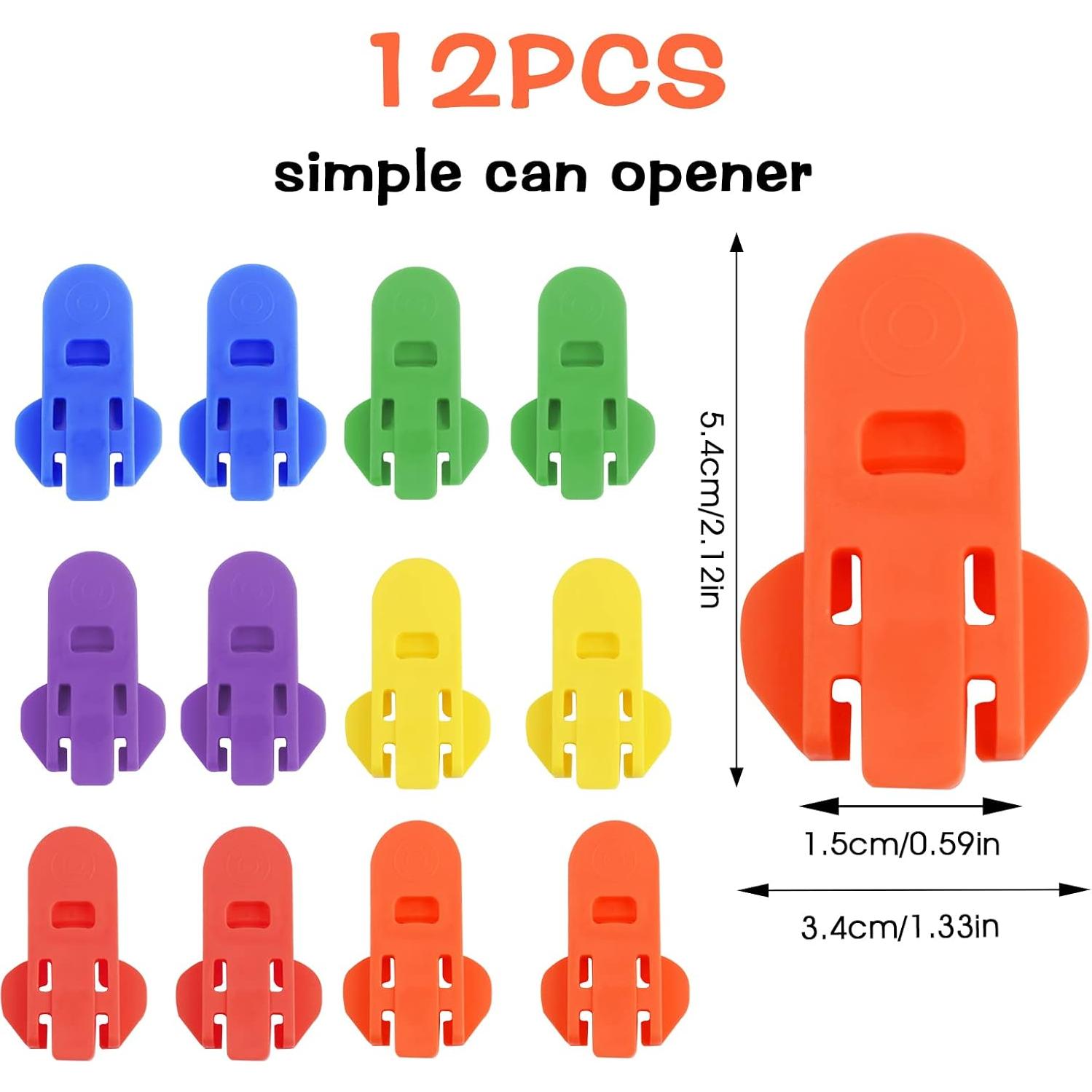 Juego de 12 Abrebotellas Manuales Abeillo - Colores Variados