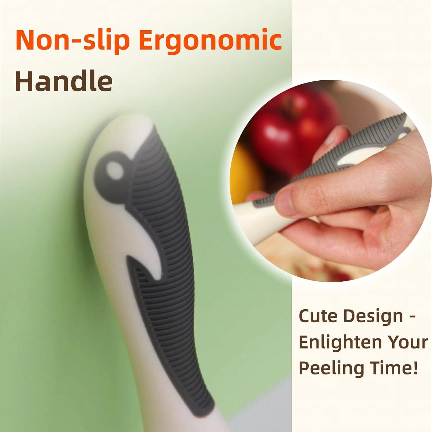 Pelador de Verduras y Frutas UdealTopia Acero Inoxidable Verde