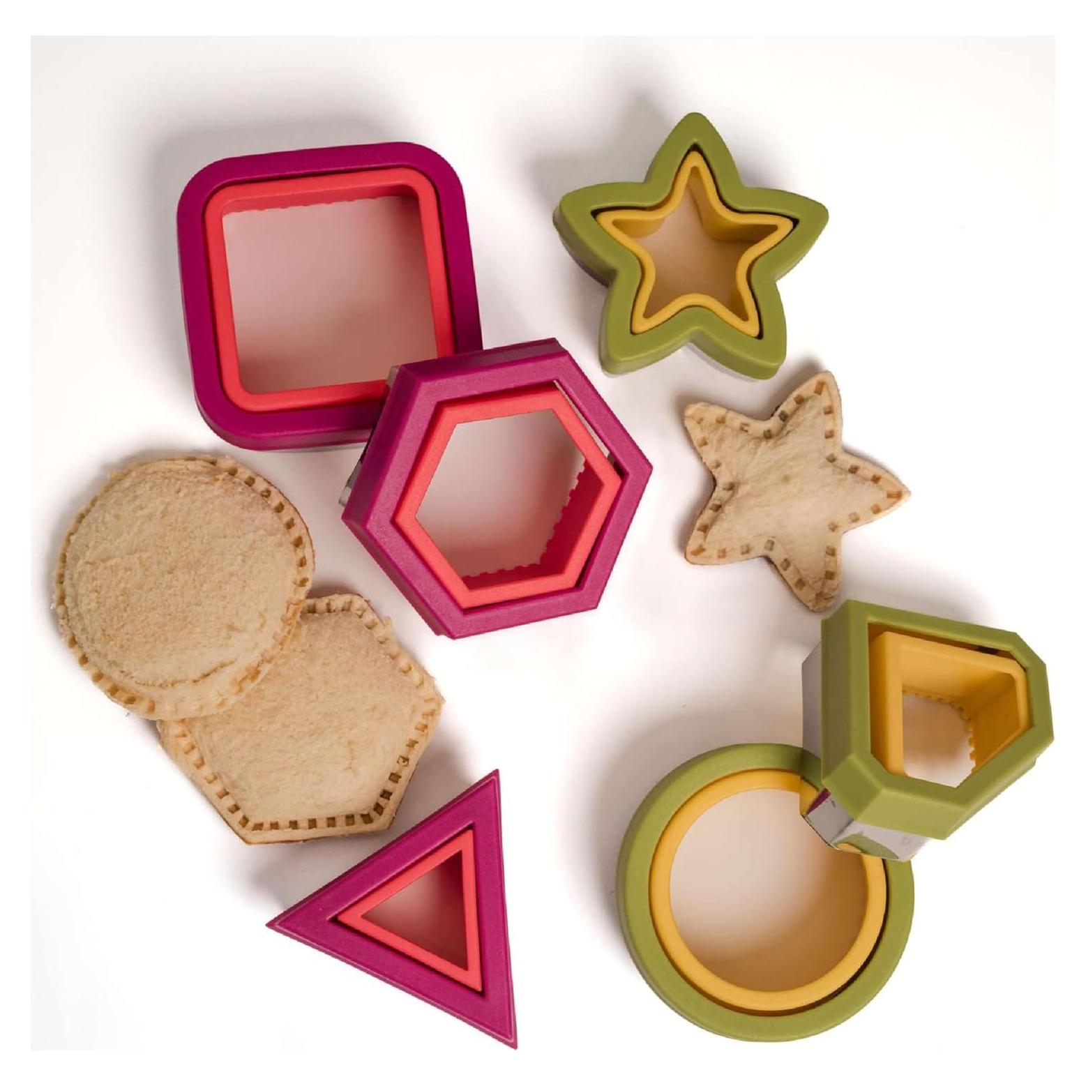 Set de 6 Cortadores y Selladores de Sándwiches StarPack