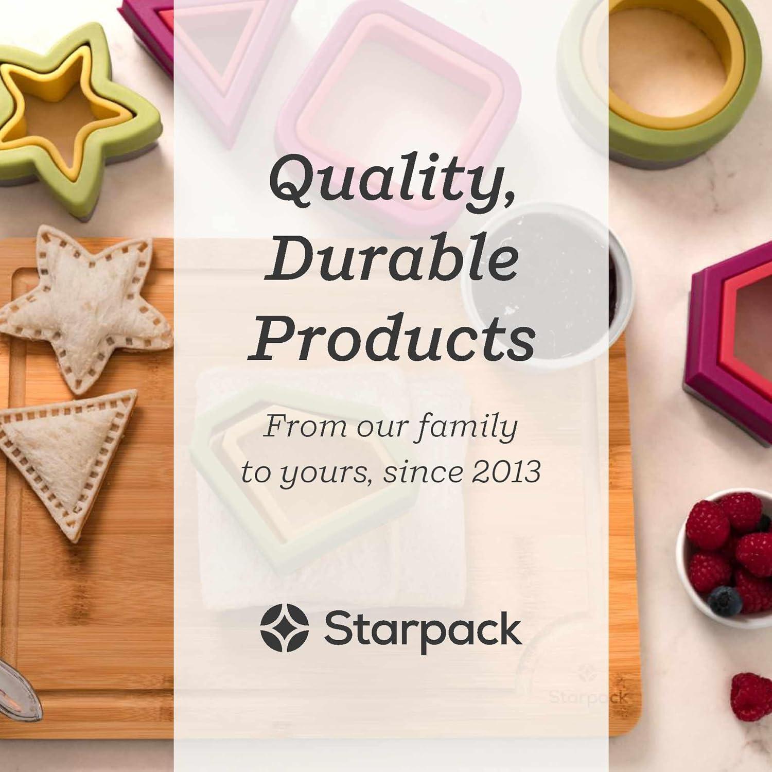 Set de 6 Cortadores y Selladores de Sándwiches StarPack