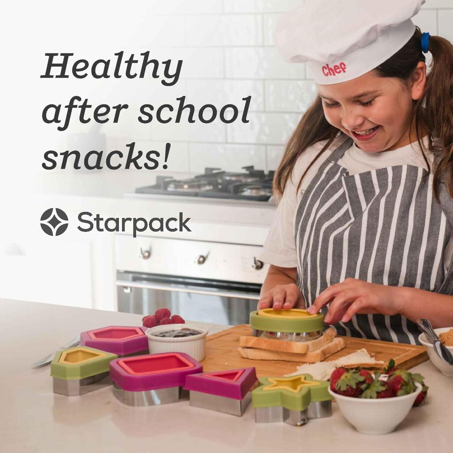 Set de 6 Cortadores y Selladores de Sándwiches StarPack