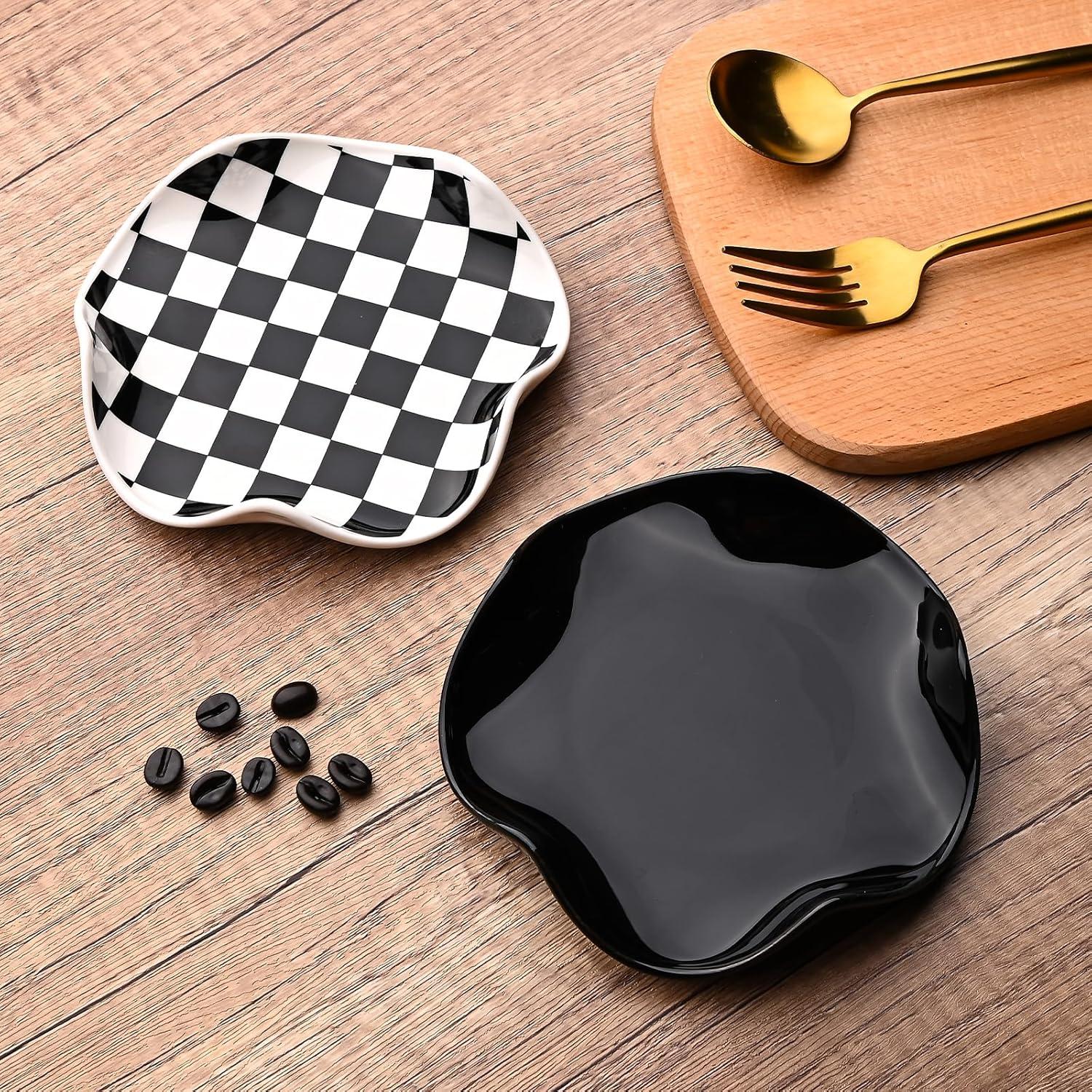 Soporte para Cuchara Koythin Cerámica 12.7 cm Diseño Floral