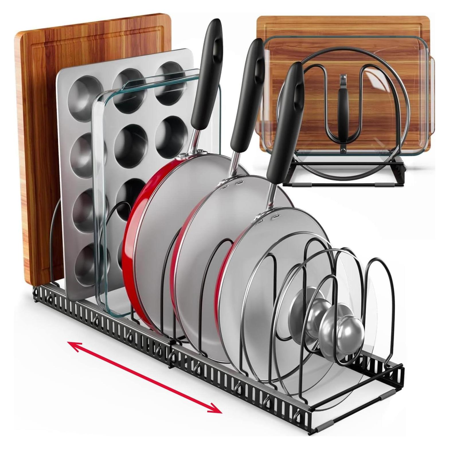 Organizador Expandible para Sartenes y Tapas Better Things Home