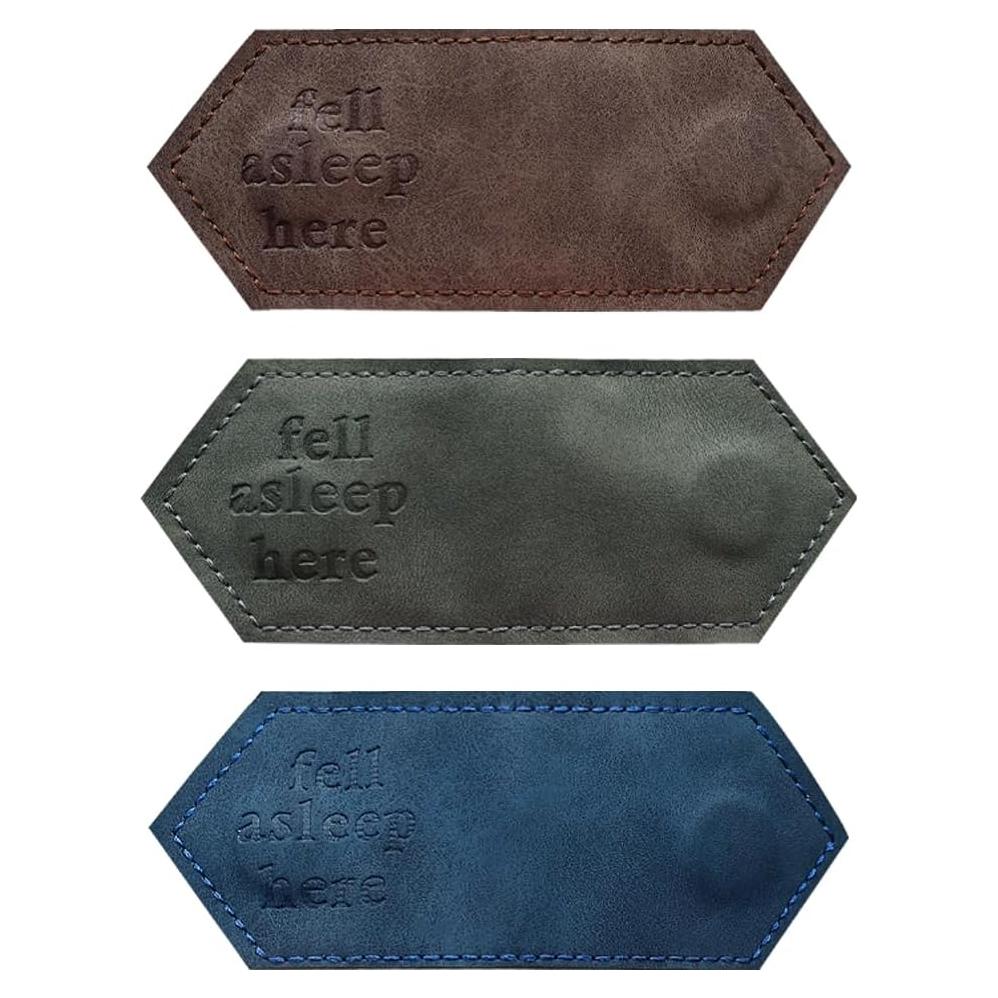 Marcadores Magnéticos PATCHUPS Fell Asleep Here Cuero Doble Cara